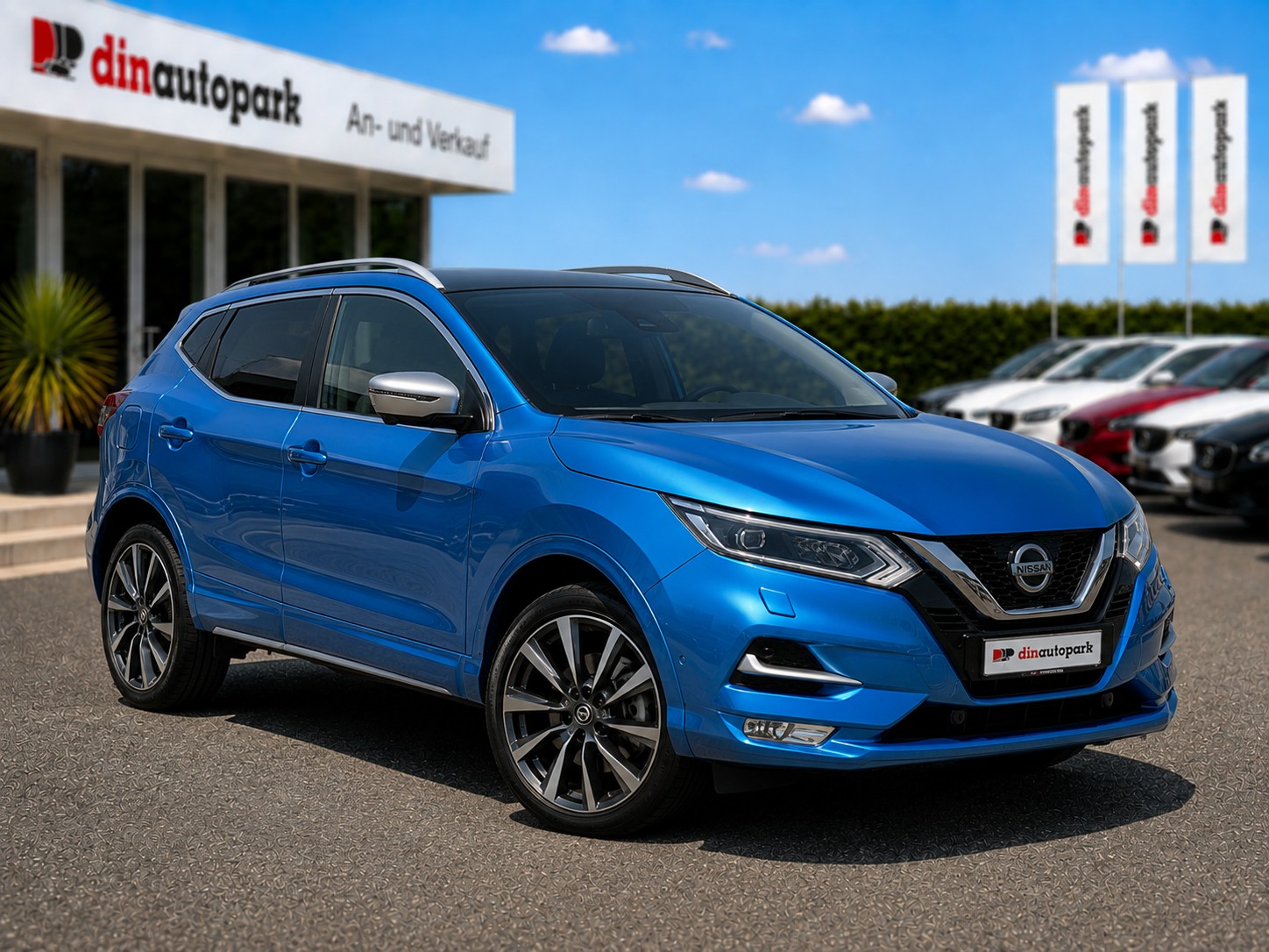 NISSAN Qashqai 1.3 DIG-T MHEV Visia * Vollausstattung * Anhängerkupplung * Panoramadach *-showroom-element-2