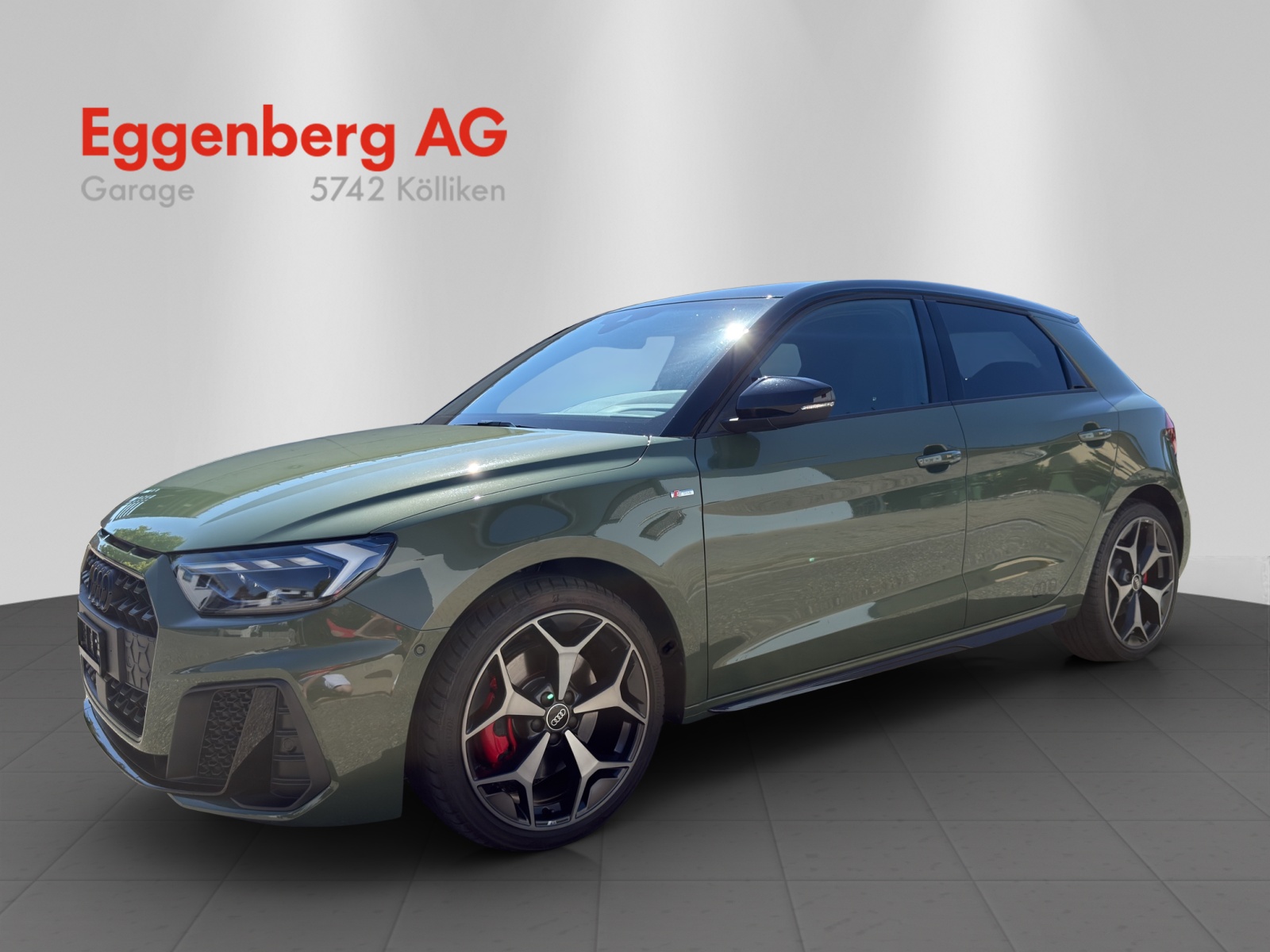 AUDI A1 Sportback 40 TFSI S Line S-tronic, districtgrün met.