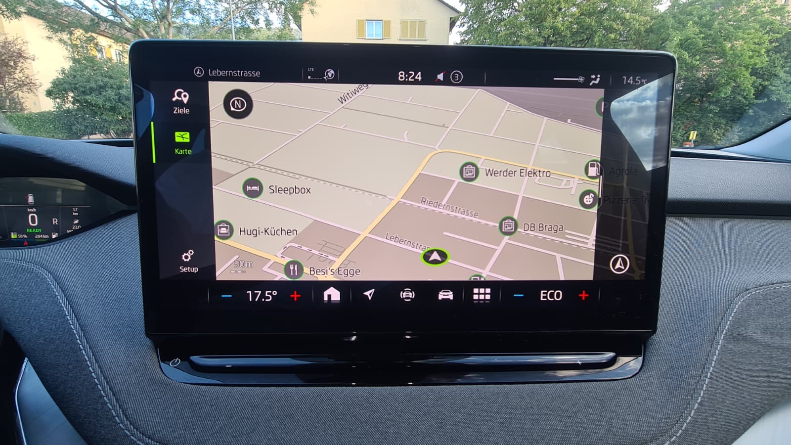 SKODA Enyaq iV 80 ** Teil-Leder ** Gr-Navi ** RF-Kamera ** Virtual Cockpit ** Neues Modell 2023 **-image-12