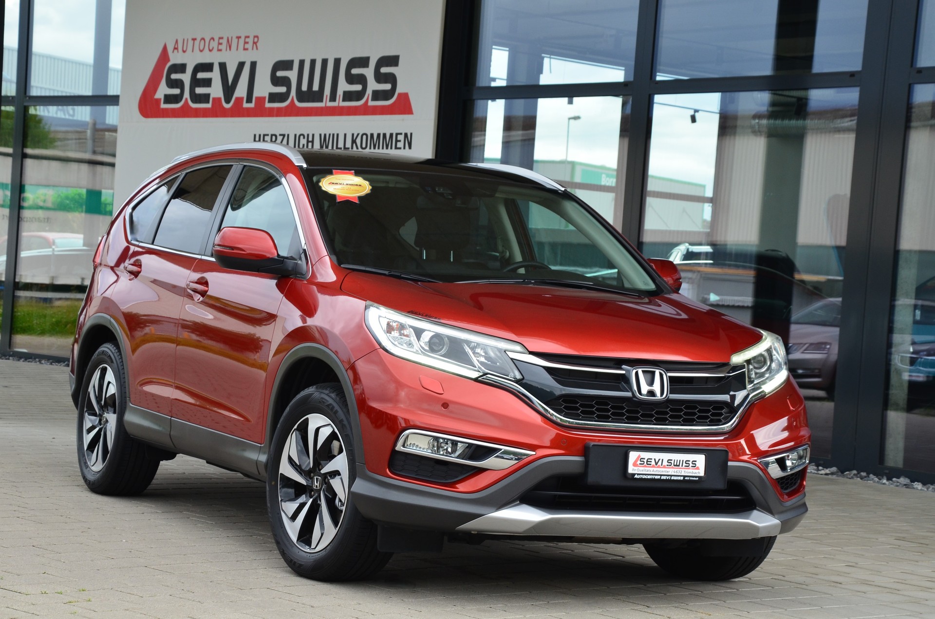 HONDA CR-V 1.6 i-DTEC Executive 4WD Automatic*Frisch ab MFK,1 Jahr oder 20'000km Garantie*-showroom-element-1