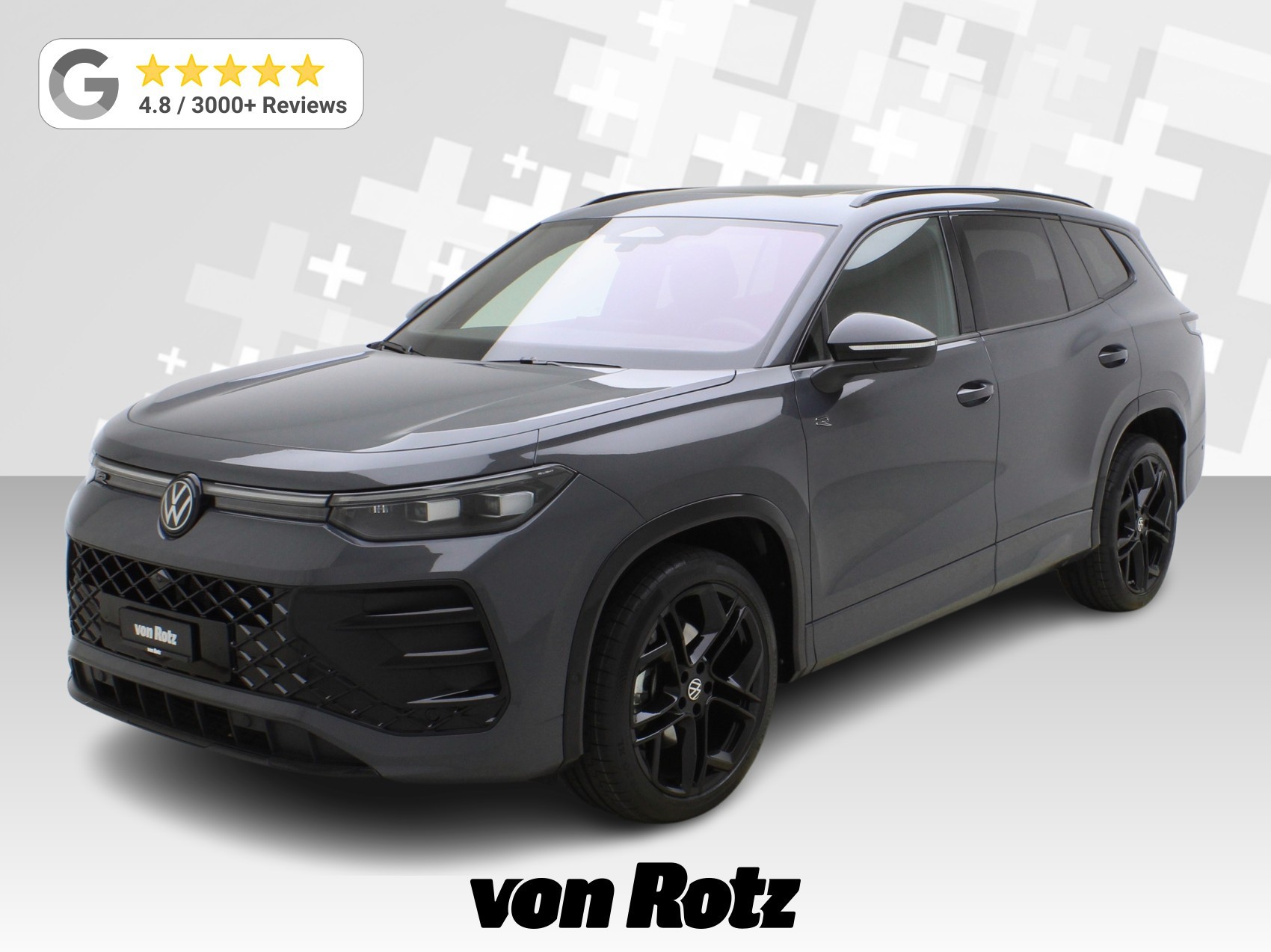 VW Tayron 2.0 TSI DSG R-Line Black Style 4Motion **VW Werksgarantie bis 08/2030**-image-0