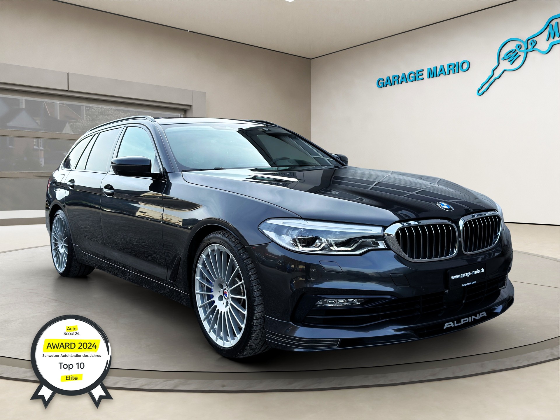 BMW-ALPINA D5 S❗BiTurbo Touring 3.0d❗xDrive Switch-Tronic ✅CH-Fahrzeug & 8-fach bereift✅