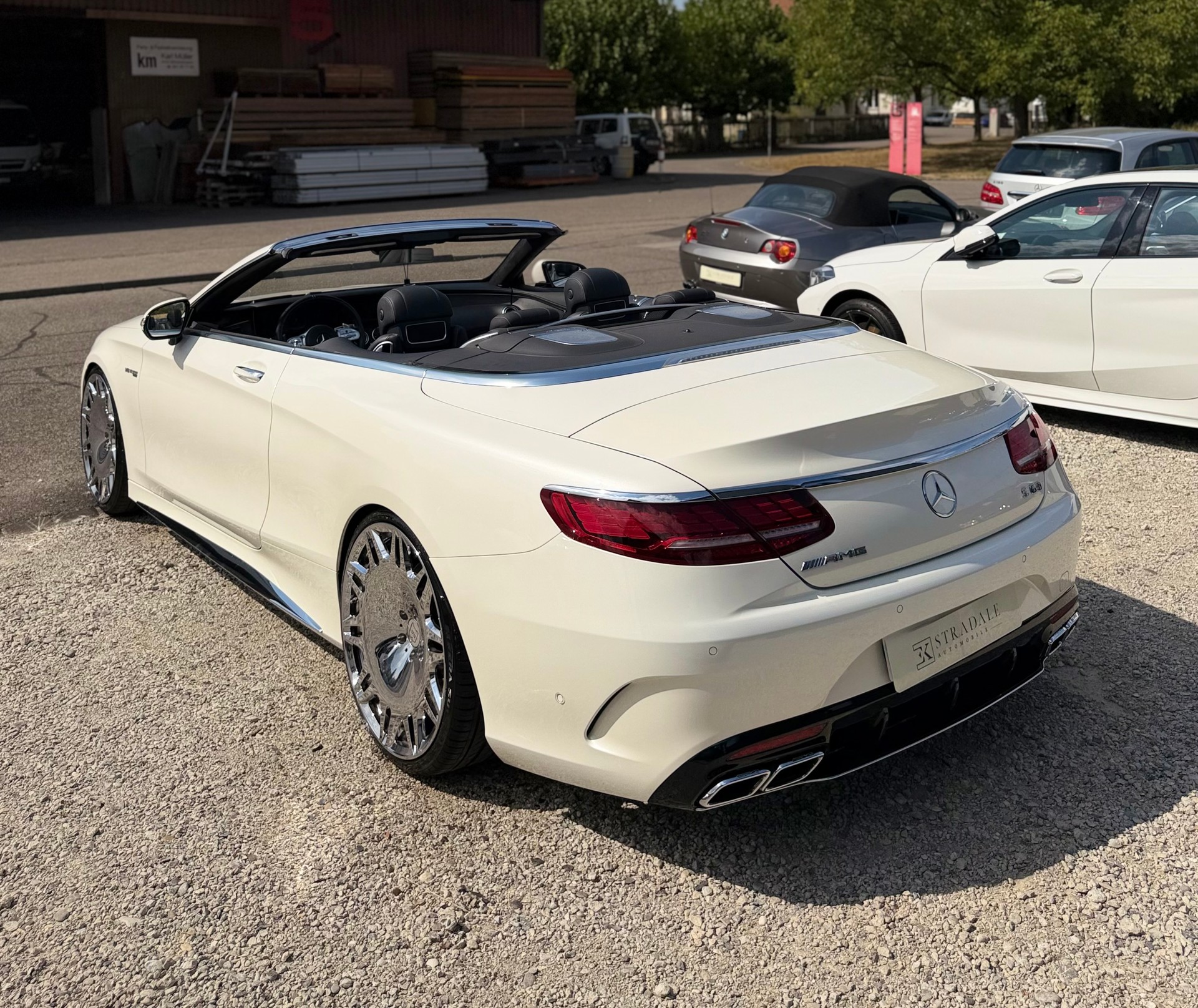 MERCEDES-BENZ S 63 AMG Cabriolet 4Matic Speedshift MCT **Facelift** **Designo diamantweiß ** Vollausstattung**-image-10