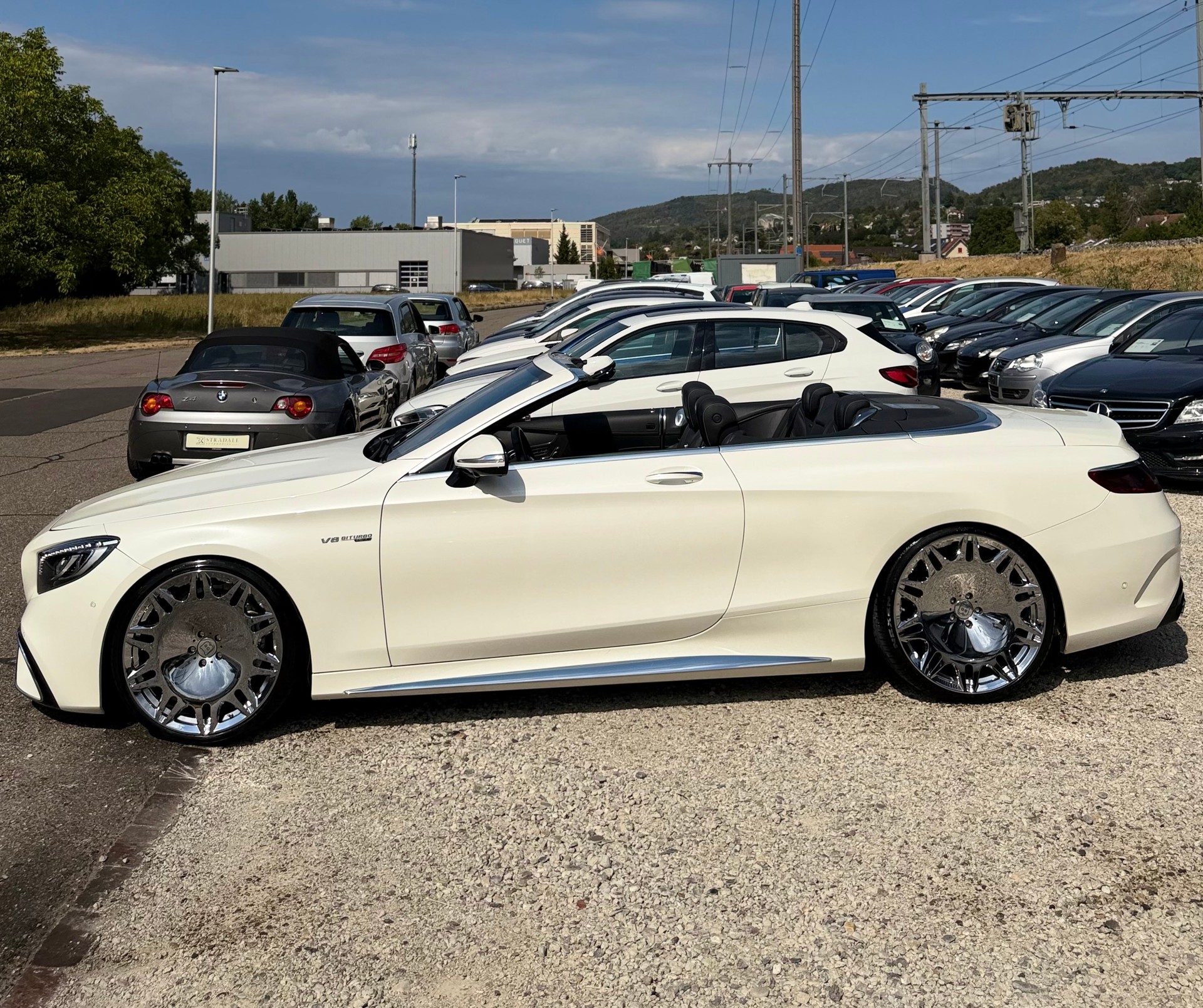 MERCEDES-BENZ S 63 AMG Cabriolet 4Matic Speedshift MCT **Facelift** **Designo diamantweiß ** Vollausstattung**-image-8