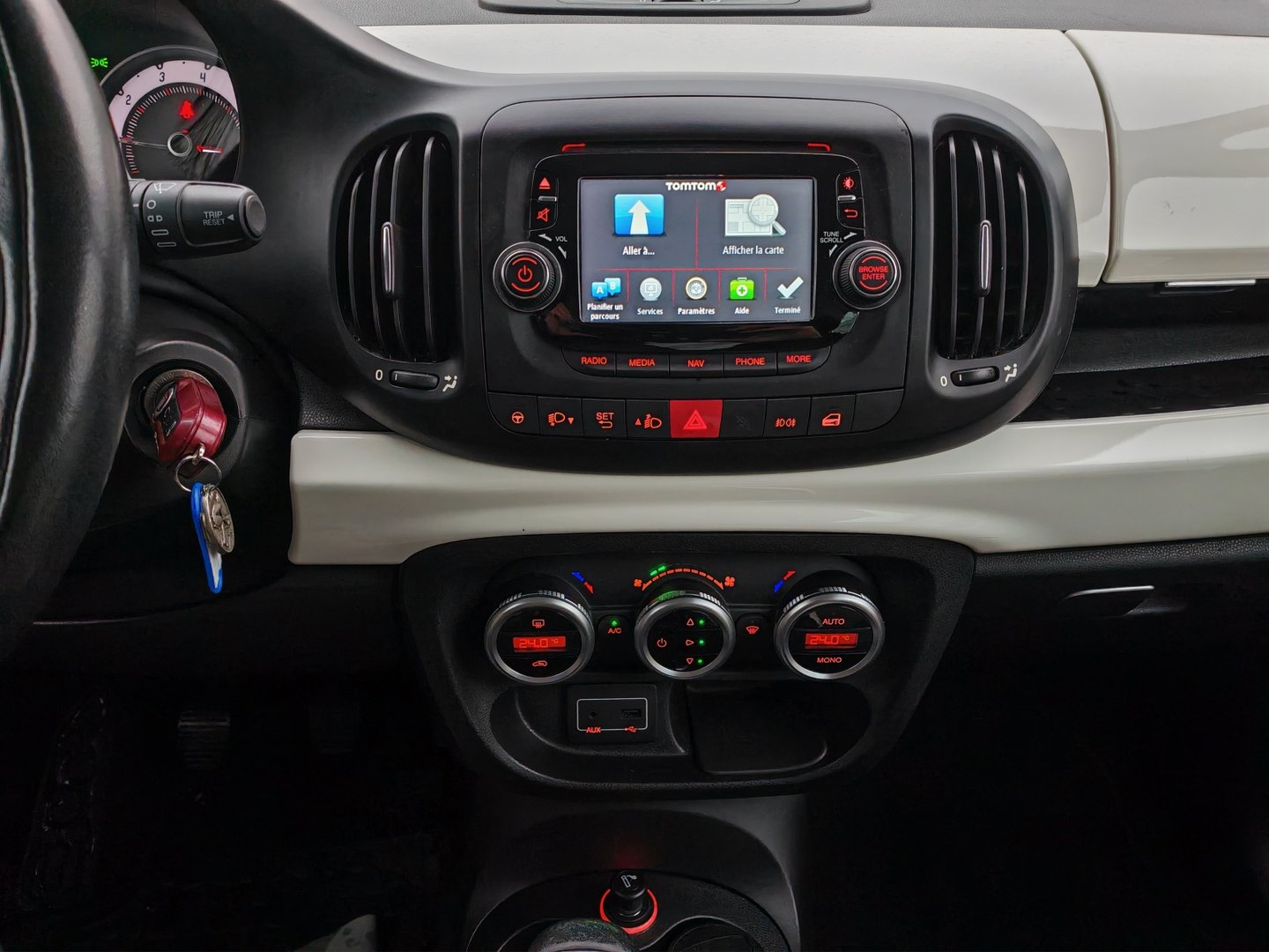 FIAT 500L 1.4 TB 16V Lounge – 120 ch – GPS tactile, jantes 17" [Expertisé + Garantie 12 mois]-image-14