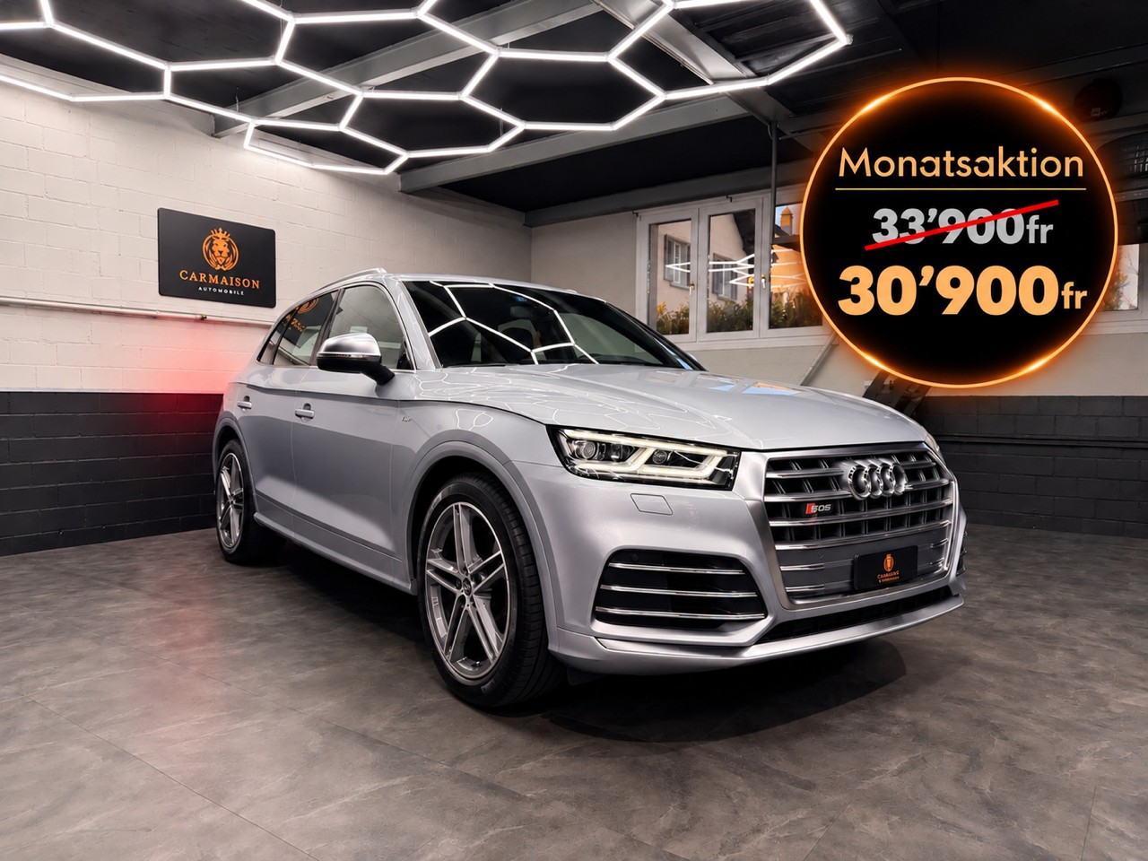 AUDI SQ5 3.0 TFSI quattro | CH-Auto | Anhängerkupplung | Dachträger | Luftfahrwerk