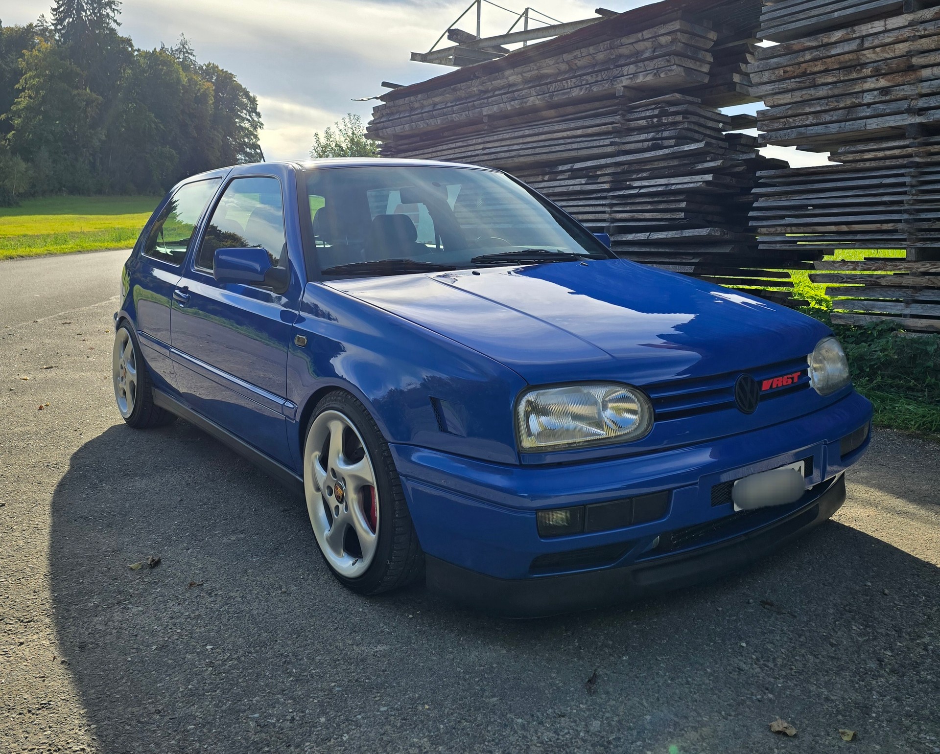VW Golf 2800 VR6 Turbo Colour Concept