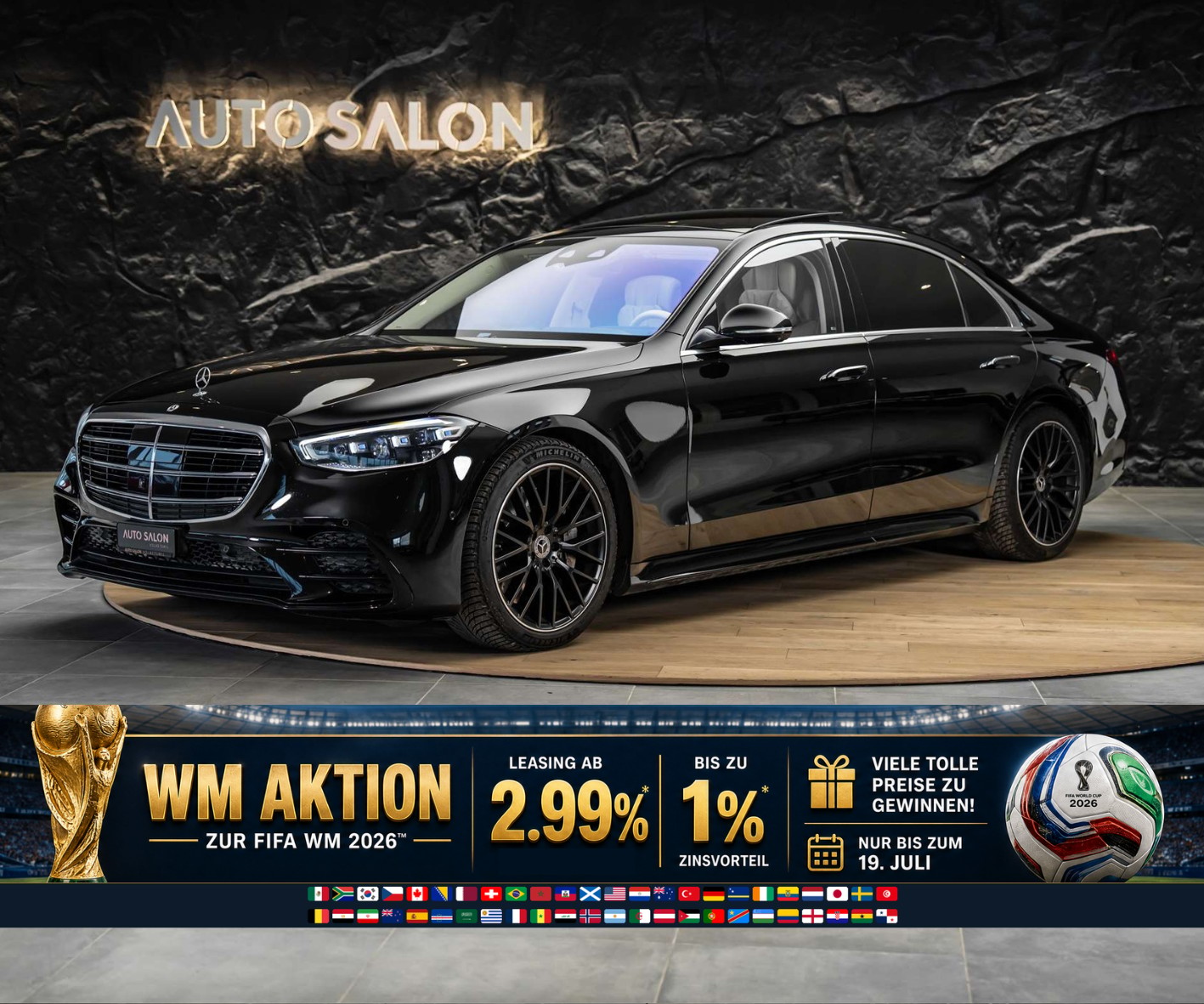 MERCEDES-BENZ S 500 L AMG Line 4matic *CH Auto*Panorama*Massage*-image-0