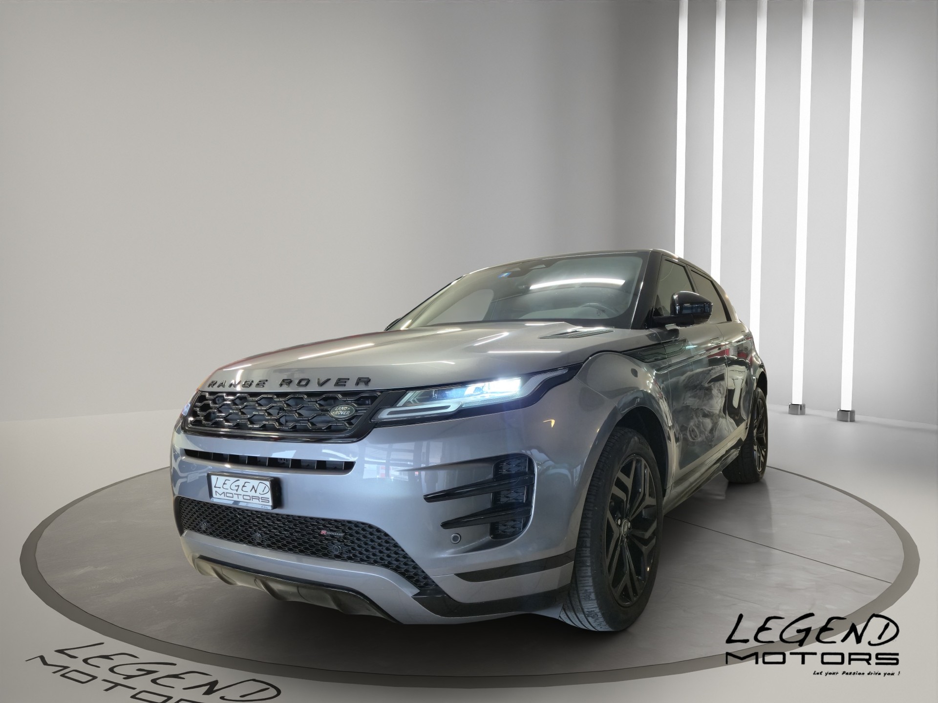 LAND ROVER Range Rover Evoque R-Dynamic P 300e HSE AT8 LEASING à partir de CHF 420.-/mois-showroom-element-2