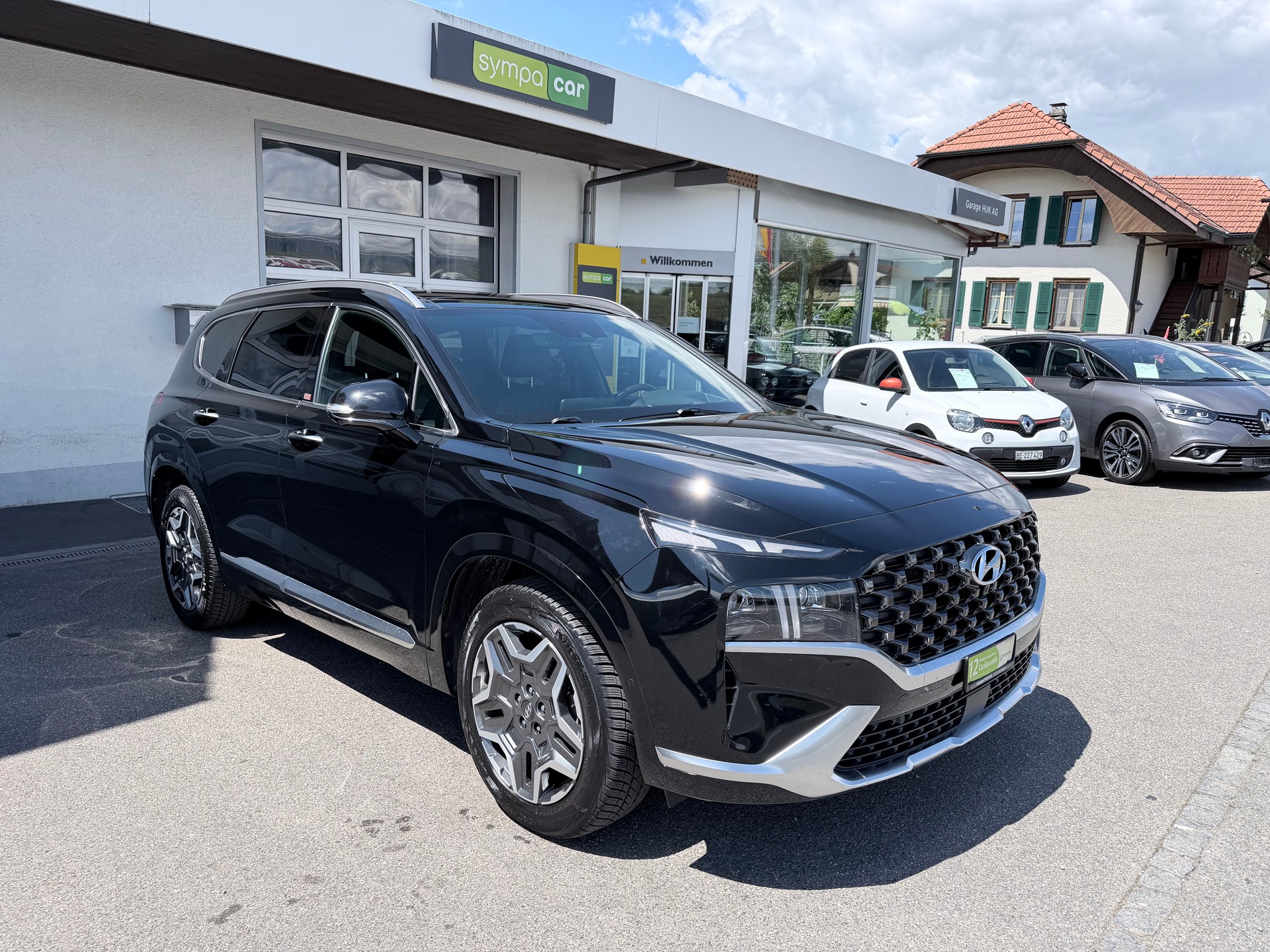 HYUNDAI Santa Fe 1.6 T-GDi HEV Vertex 4WD Automatic+++7-PLÄTZER+++PANORAMADACH+++