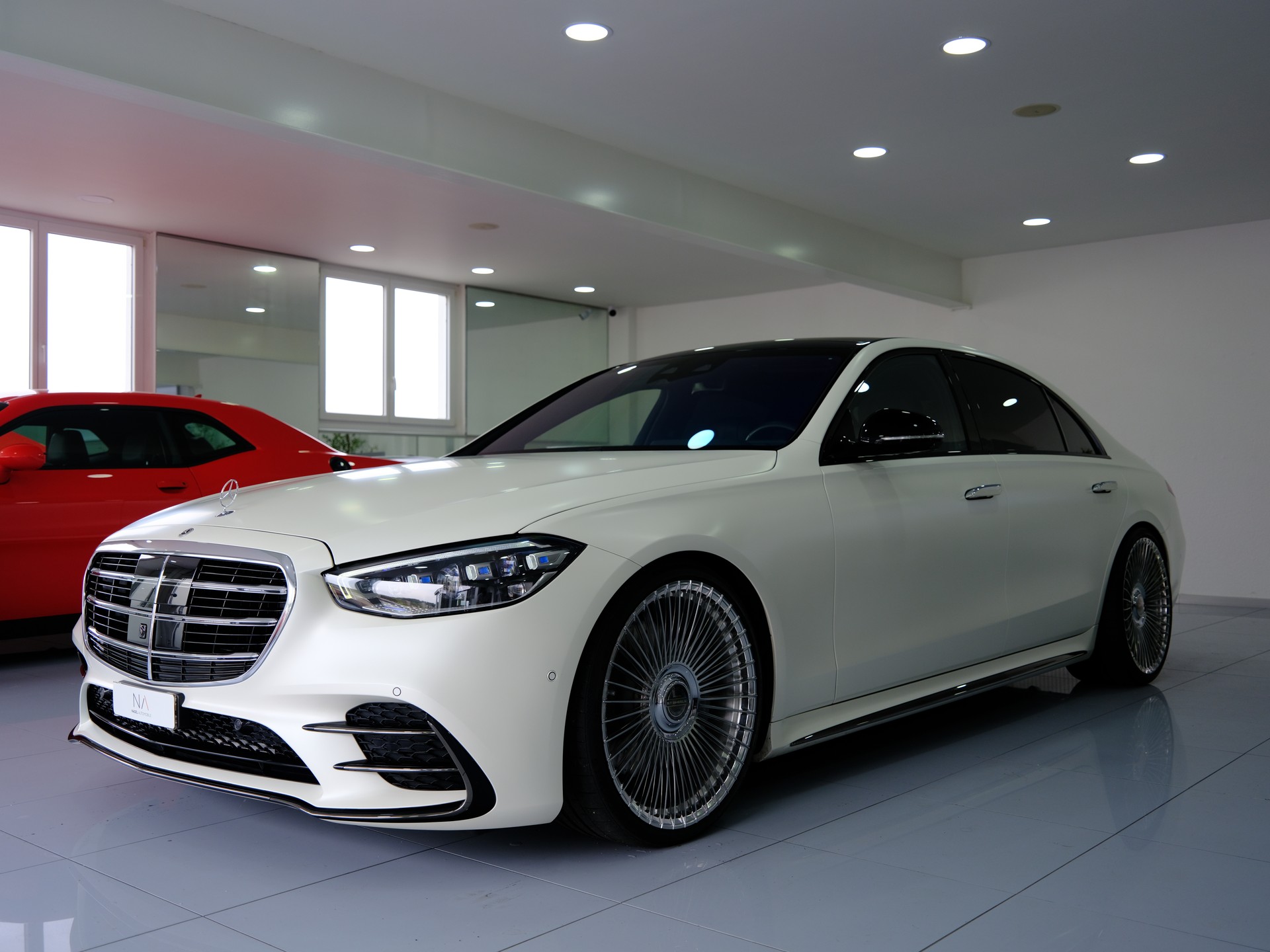 MERCEDES-BENZ S 580 L 4Matic AMG Line 9G-Tronic *Sonderlackierung* *Burmester 4D*-showroom-element-3