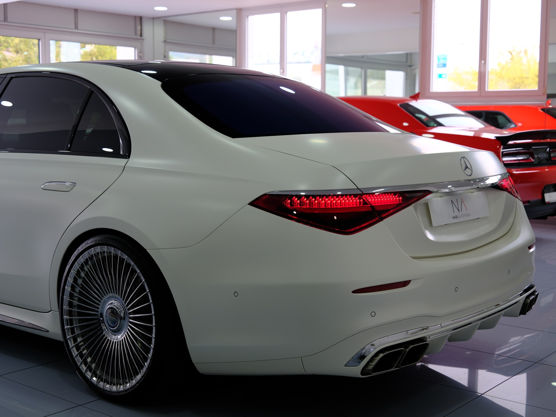 MERCEDES-BENZ S 580 L 4Matic AMG Line 9G-Tronic *Sonderlackierung* *Burmester 4D*-image-12