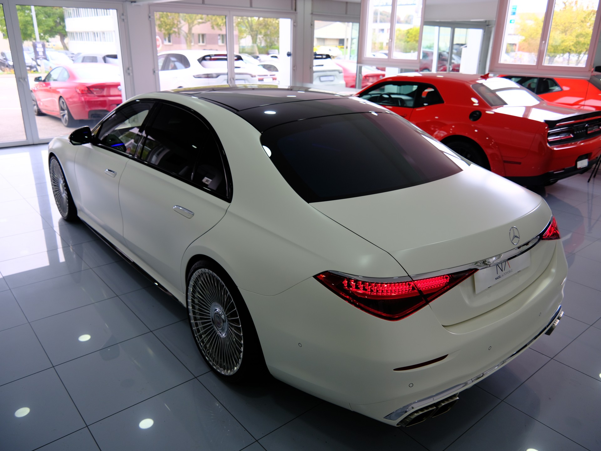 MERCEDES-BENZ S 580 L 4Matic AMG Line 9G-Tronic *Sonderlackierung* *Burmester 4D*-image-11