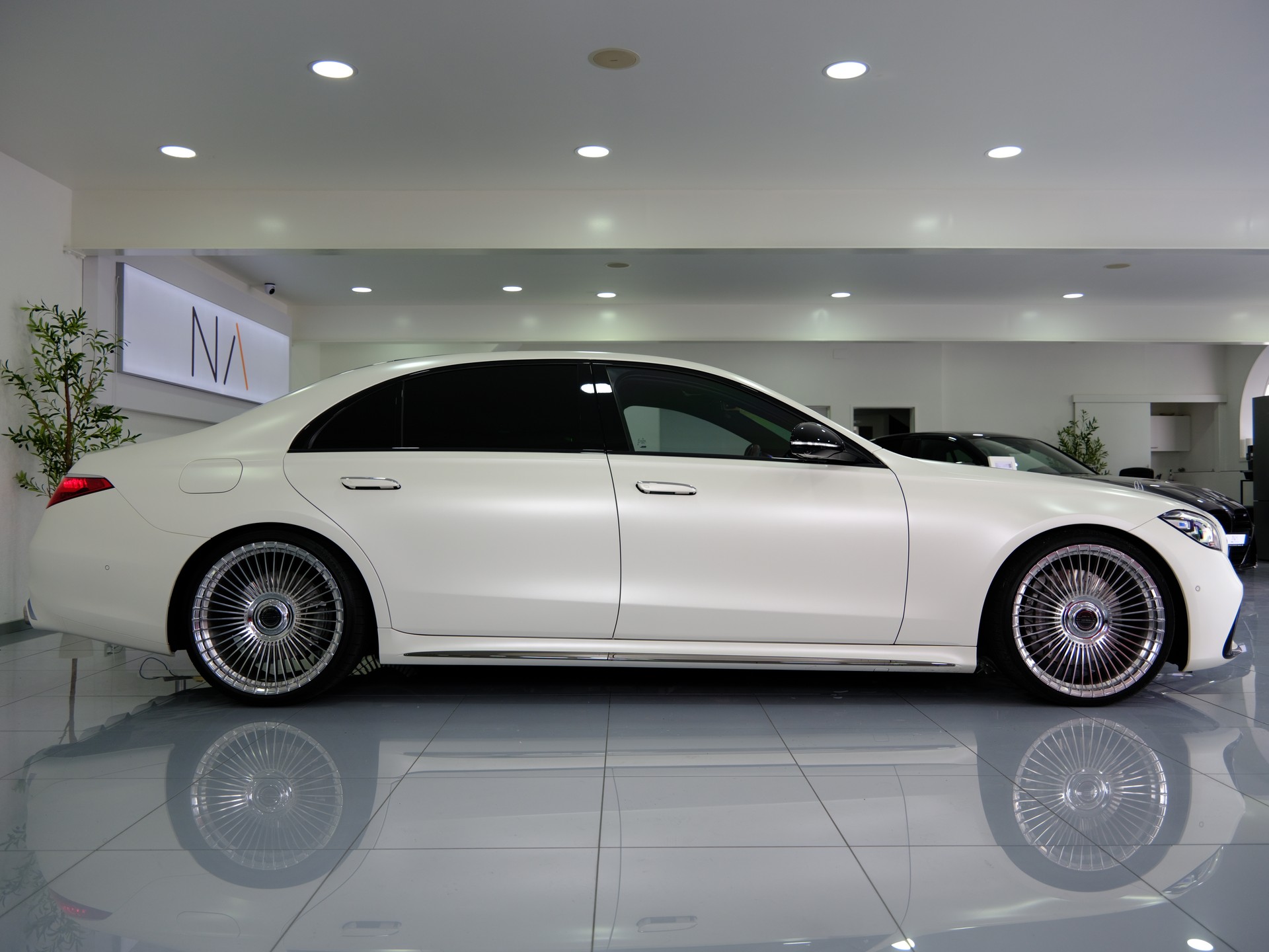 MERCEDES-BENZ S 580 L 4Matic AMG Line 9G-Tronic *Sonderlackierung* *Burmester 4D*-image-10