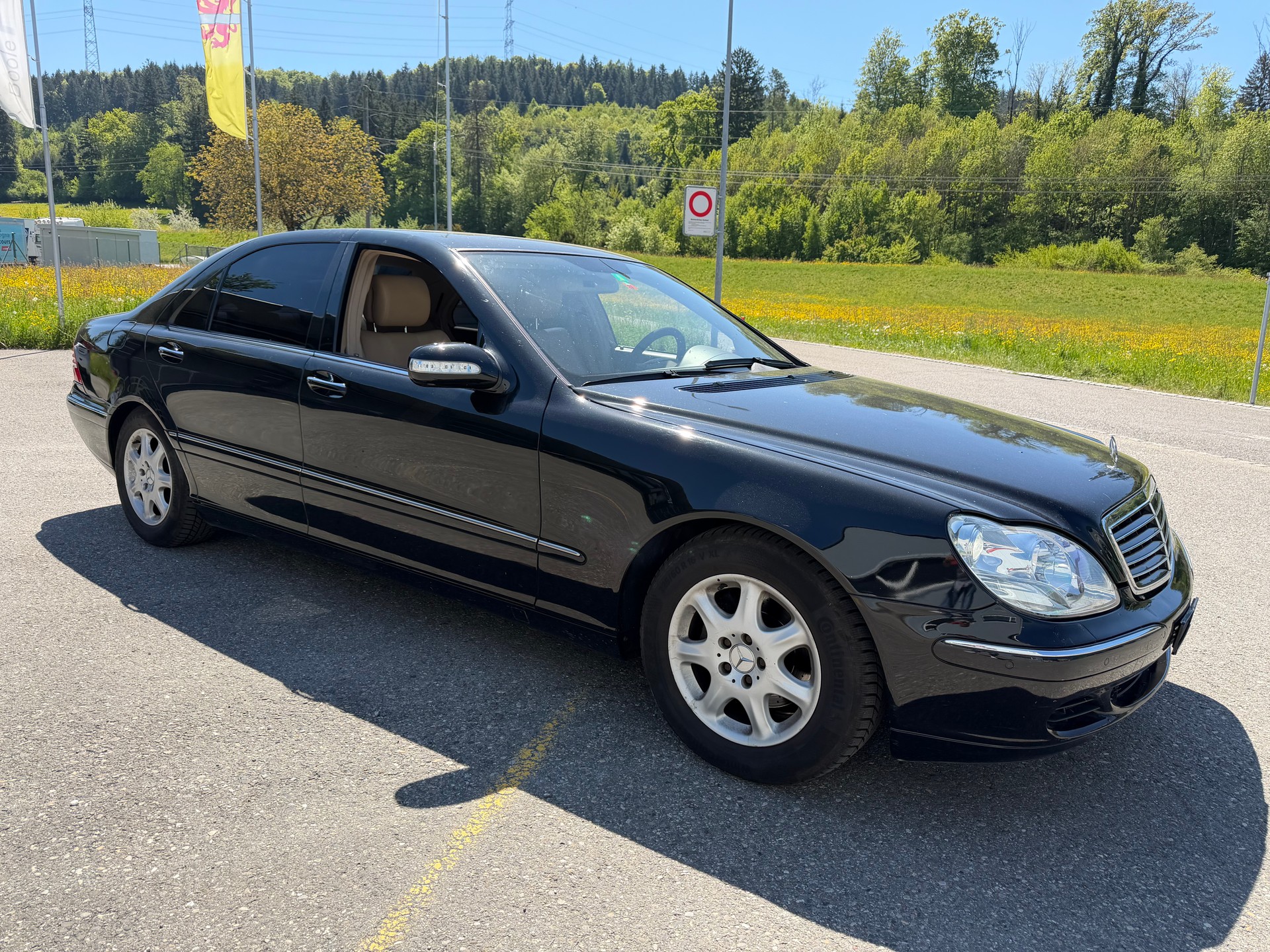 MERCEDES-BENZ MB-S 350 LANG. MFK 24.5.2023. VOLL OPTIONEN. EX ARZT WAGEN. LÄUFT GUT. VIELES NEU. NETTO PREIS 3900.-