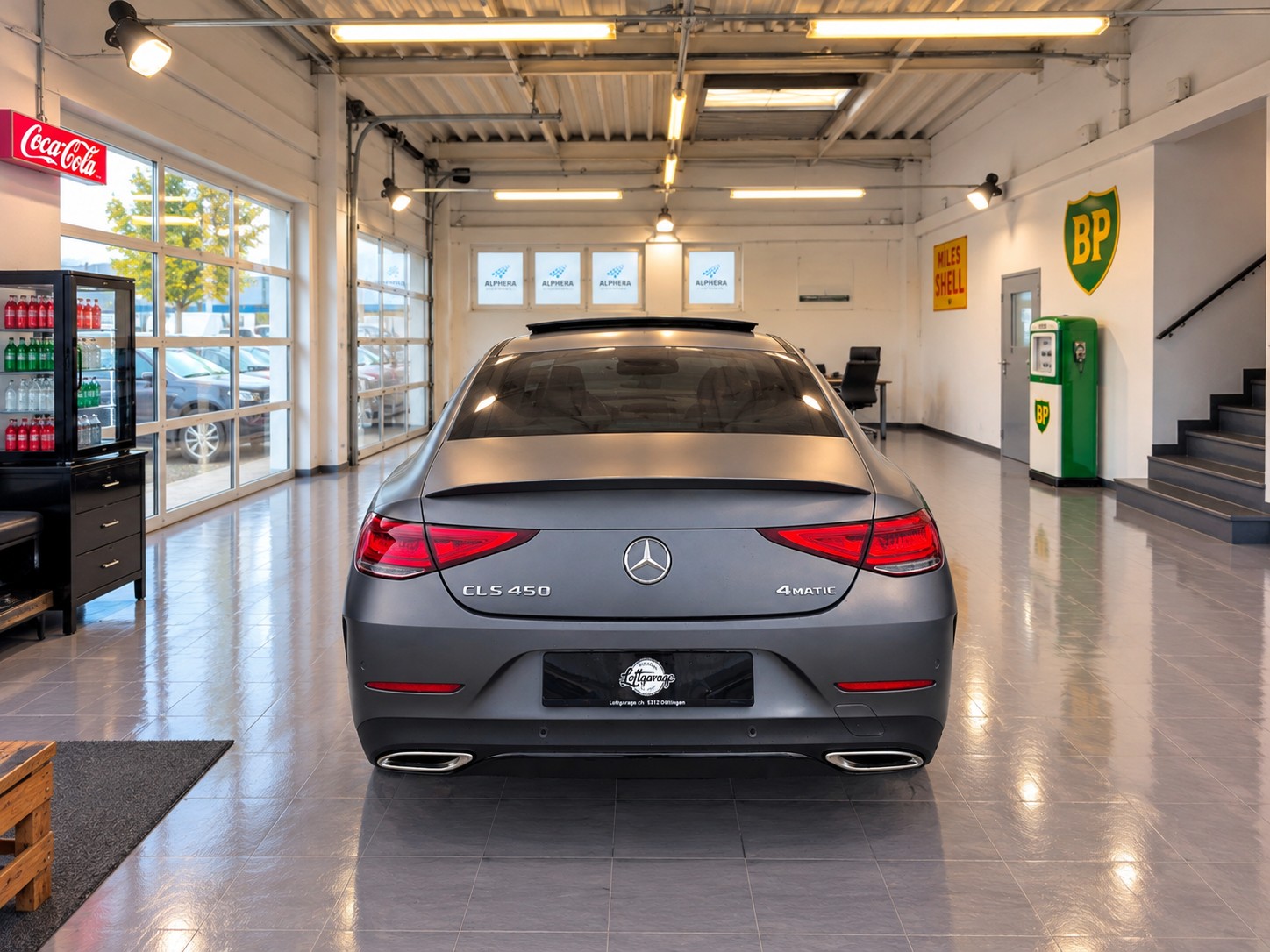 MERCEDES-BENZ CLS 450 V6 4Matic AMG Line 9G-Tronic + (CH Auto) Voll-Ausstattung Facelift Modell-showroom-element-3