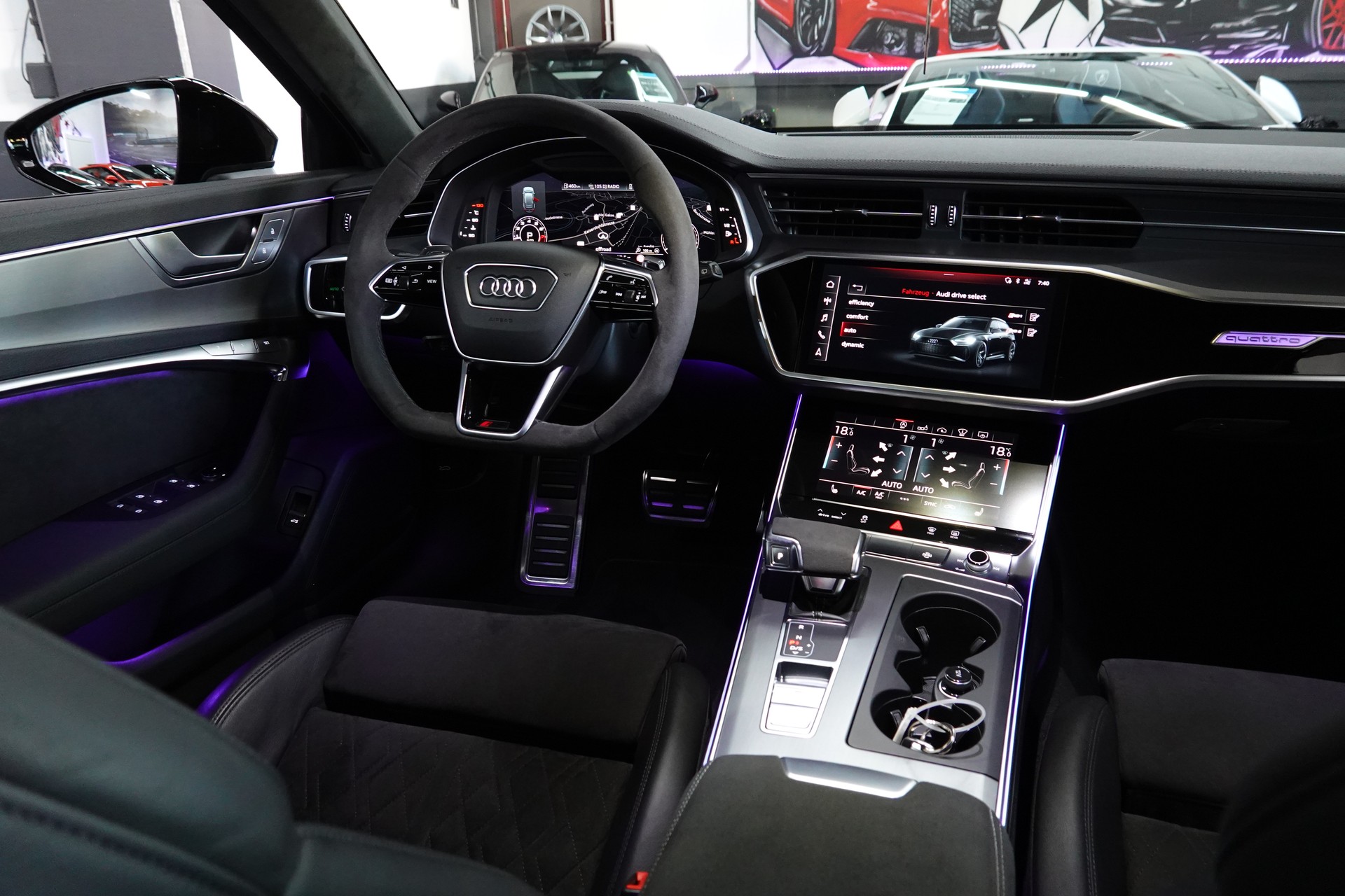 AUDI RS6 AVANT 4.0 TFSI V8 QUATTRO BLUE MET.-image-46
