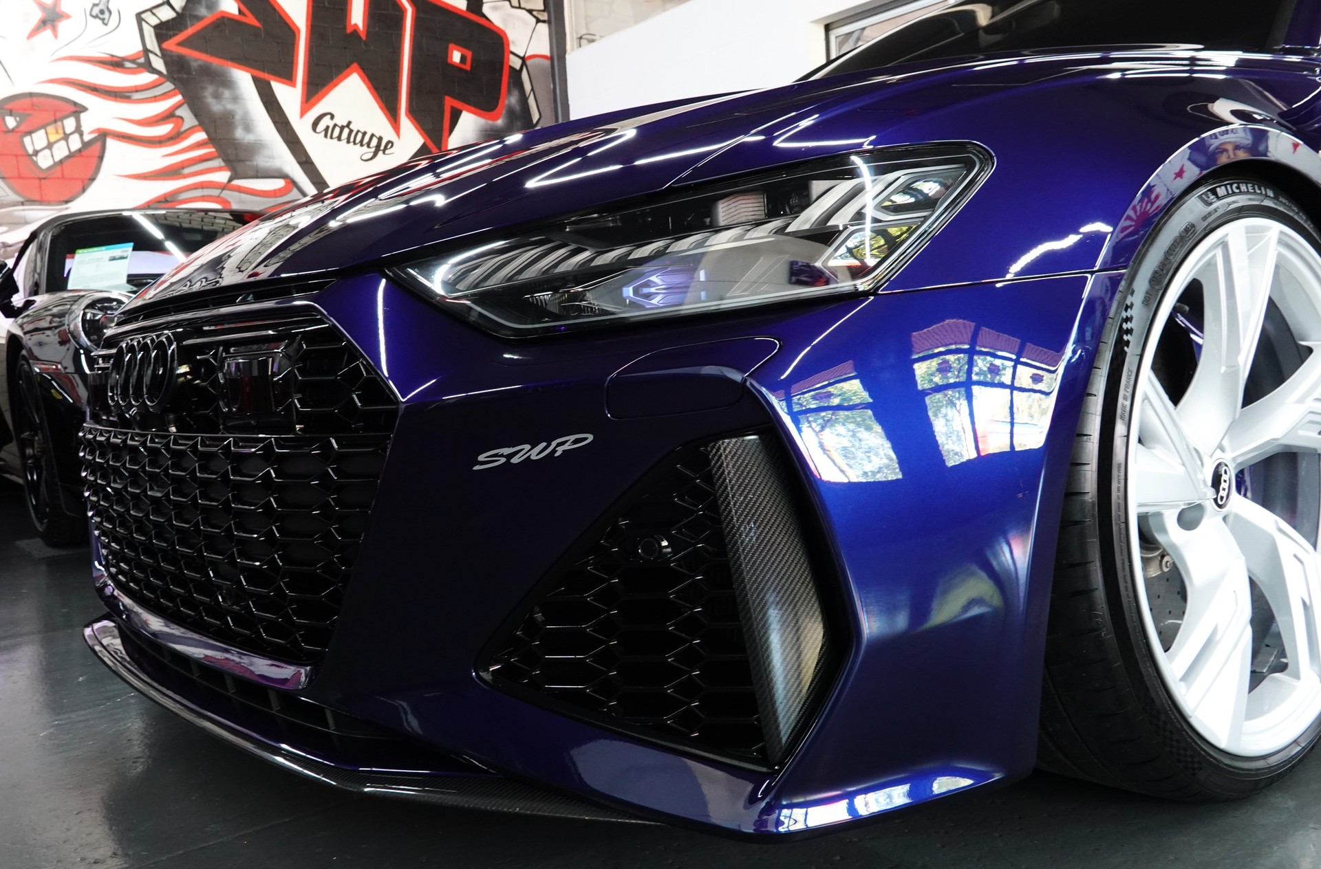 AUDI RS6 AVANT 4.0 TFSI V8 QUATTRO BLUE MET.-image-9