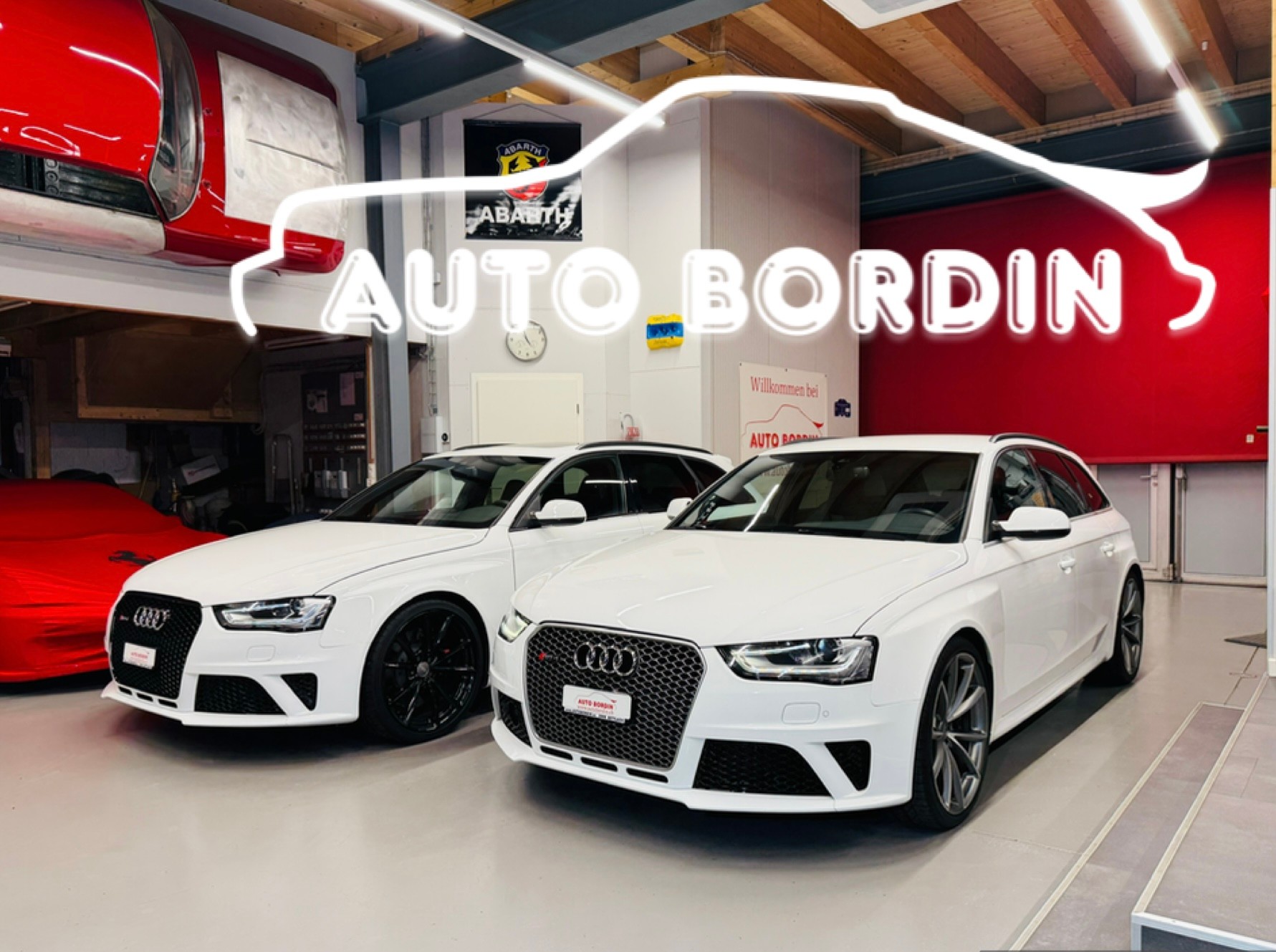 AUDI RS4 Avant 4.2 FSI V8 quattro S-tronic „Ibisweiss“ 1. LACK!