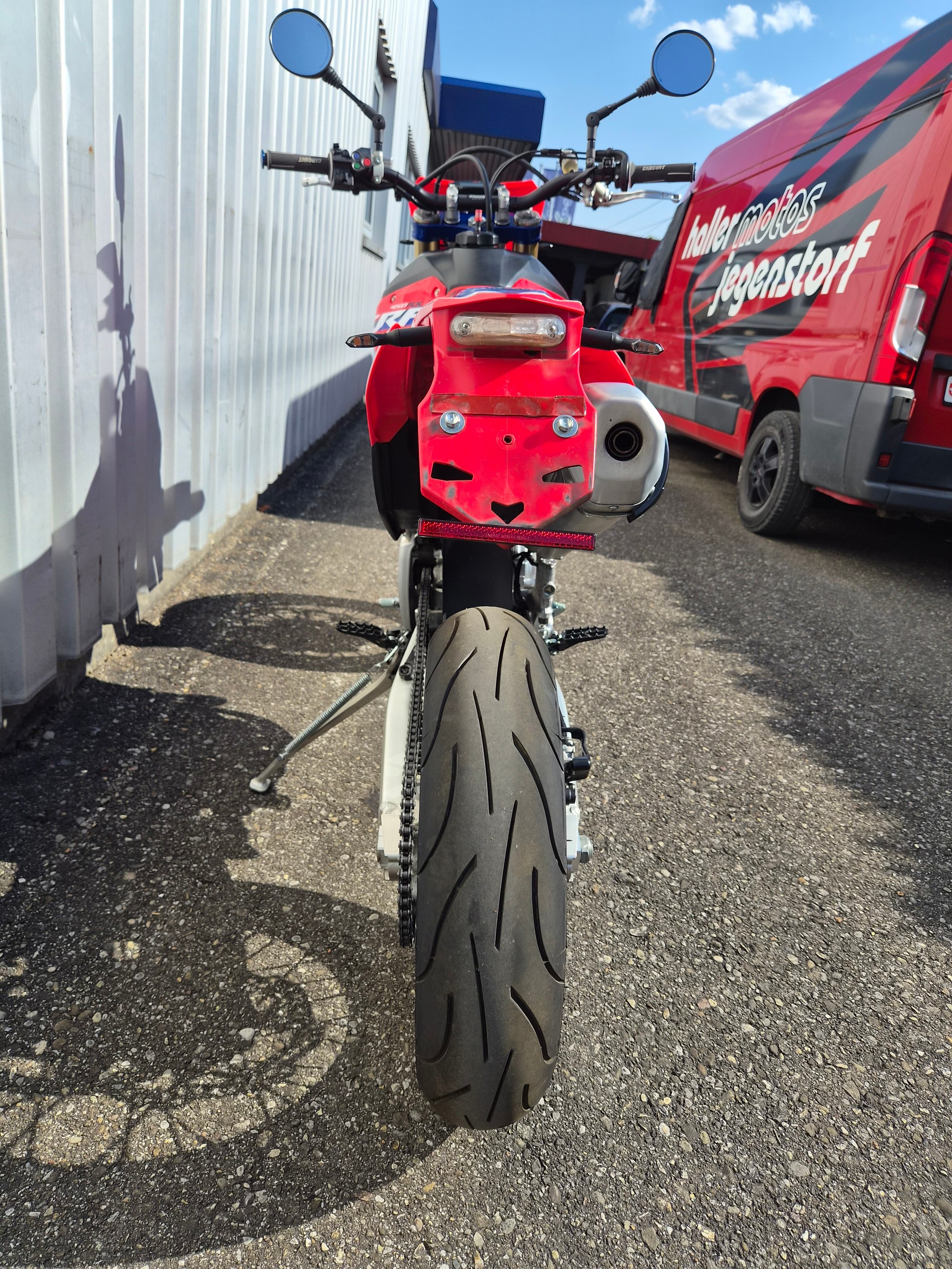 HONDA RED MOTO 450 RX SUPERMOTO KUNDENAUFTRAG-image-7