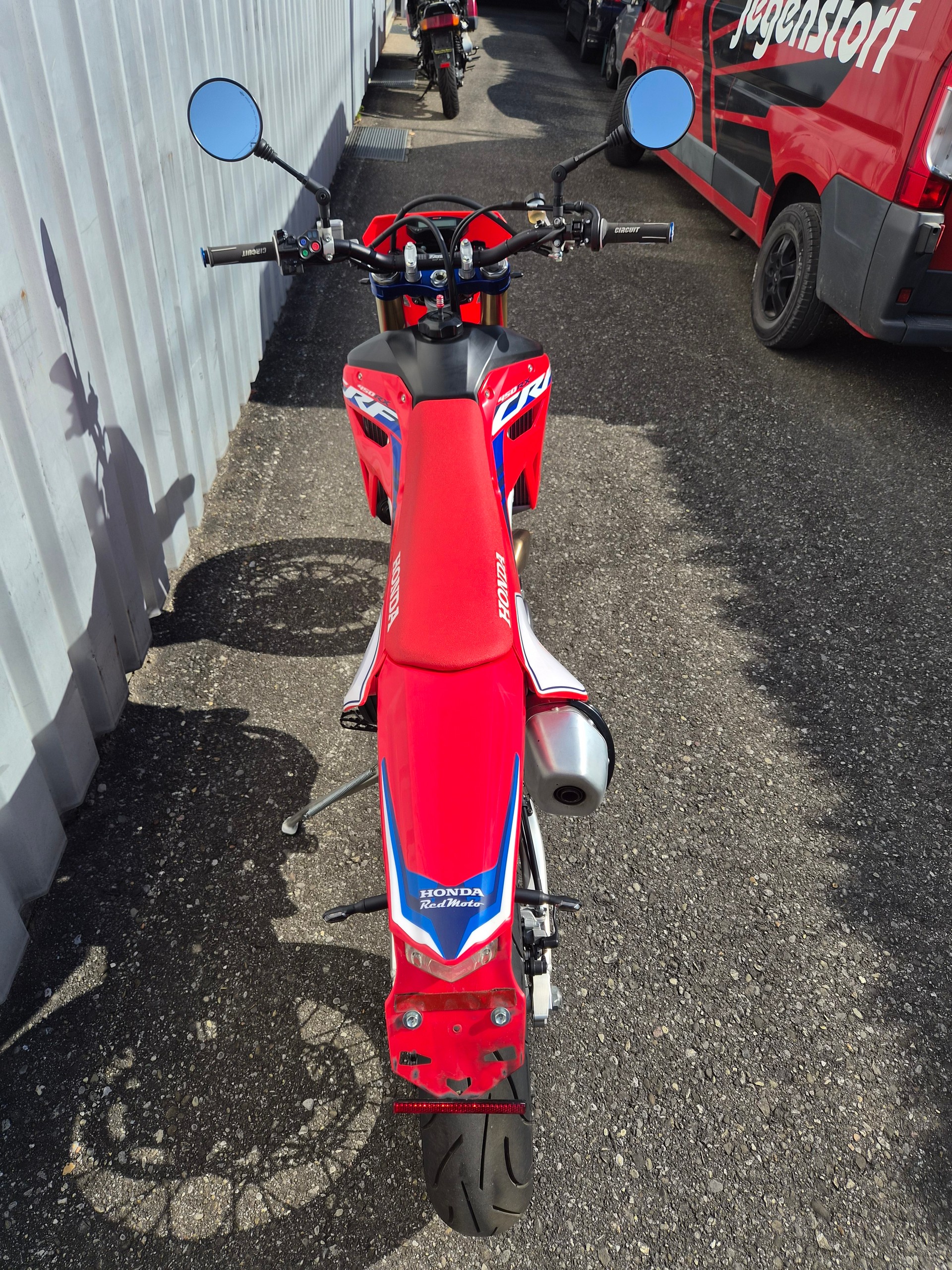 HONDA RED MOTO 450 RX SUPERMOTO KUNDENAUFTRAG-image-8