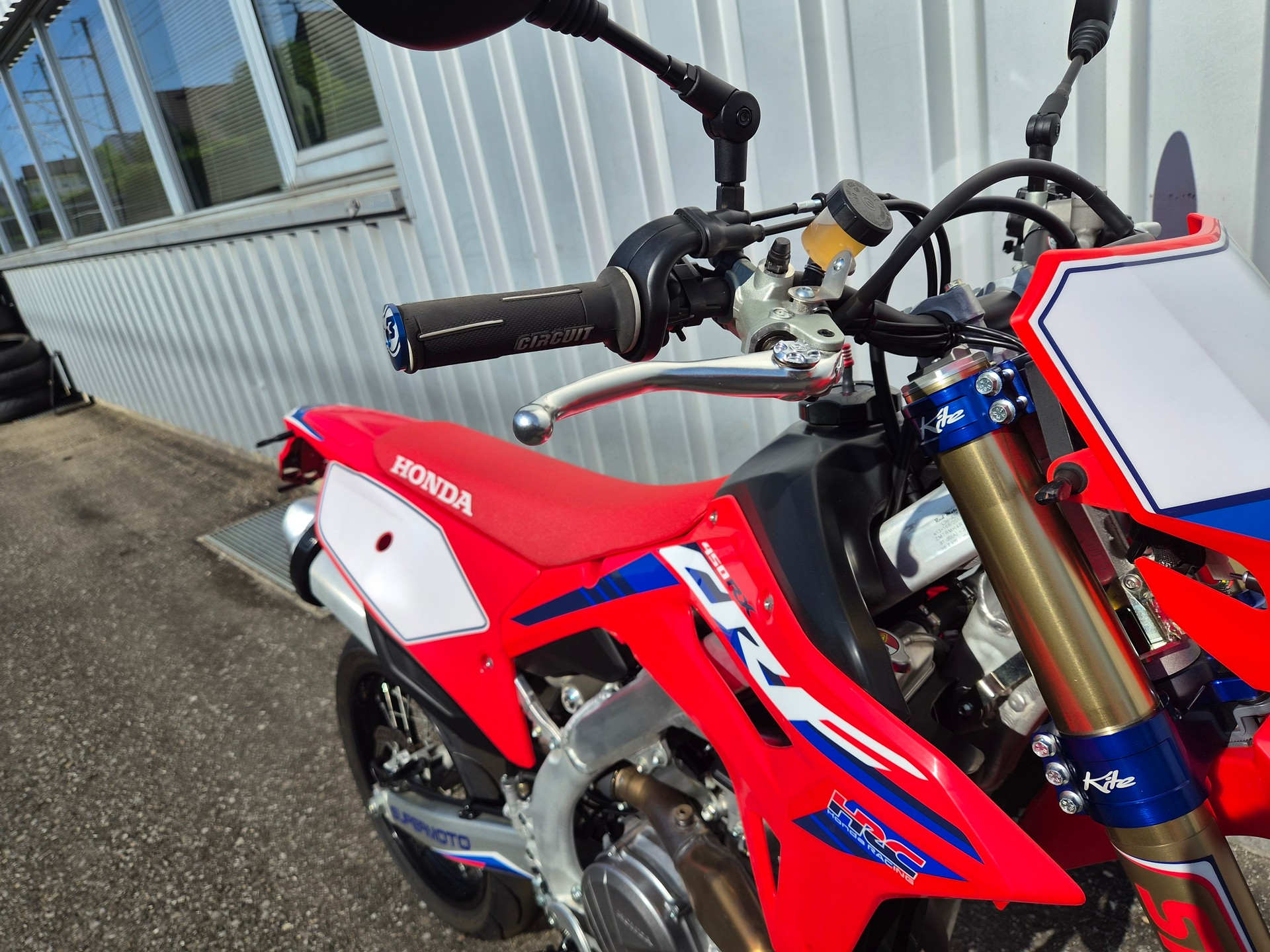 HONDA RED MOTO 450 RX SUPERMOTO KUNDENAUFTRAG-image-4