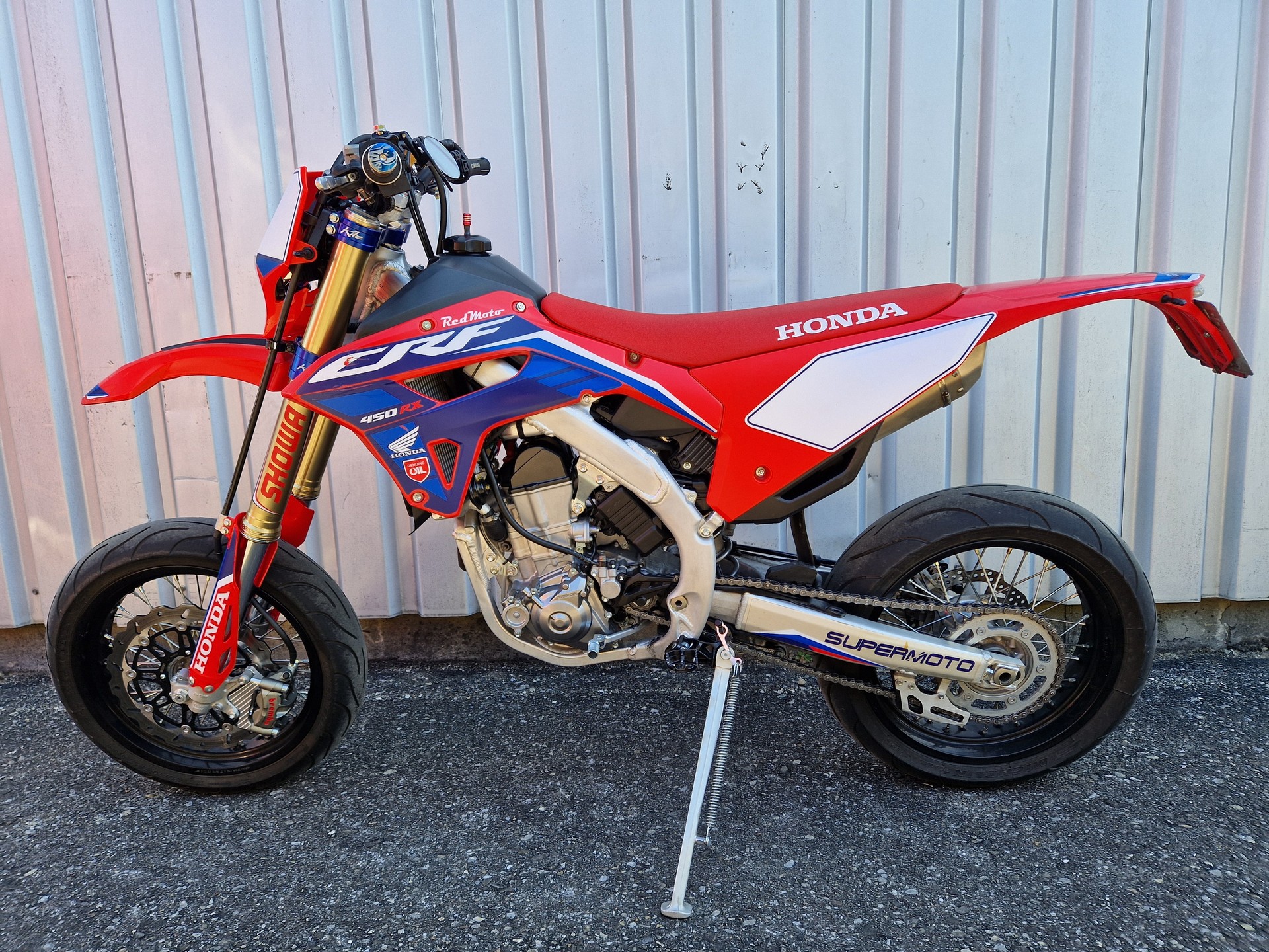 HONDA RED MOTO 450 RX SUPERMOTO KUNDENAUFTRAG-image-8