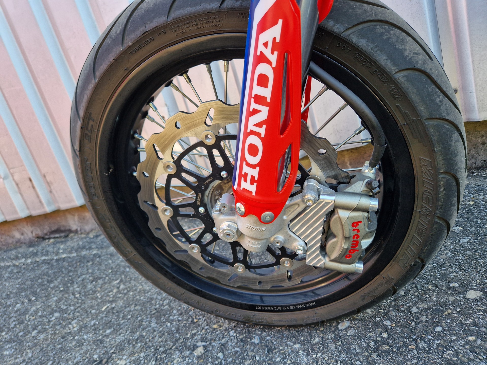 HONDA RED MOTO 450 RX SUPERMOTO KUNDENAUFTRAG-image-9
