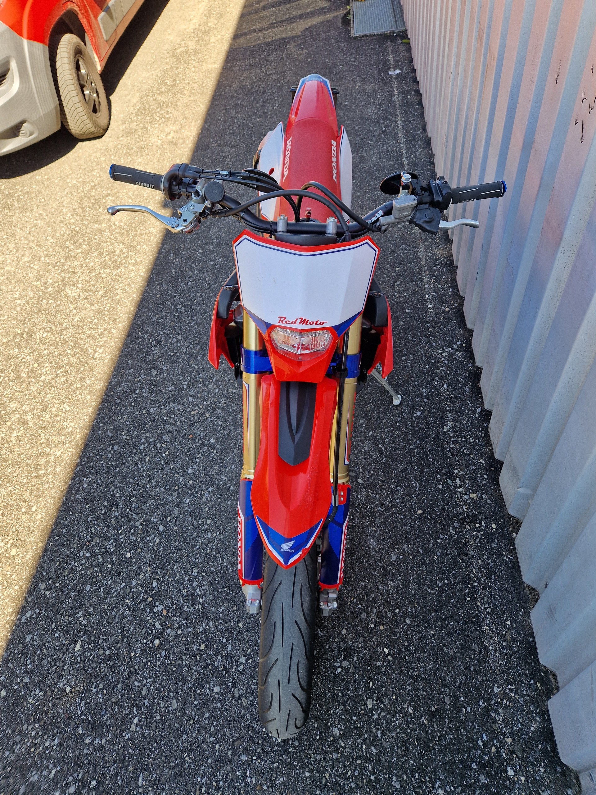 HONDA RED MOTO 450 RX SUPERMOTO KUNDENAUFTRAG-image-3