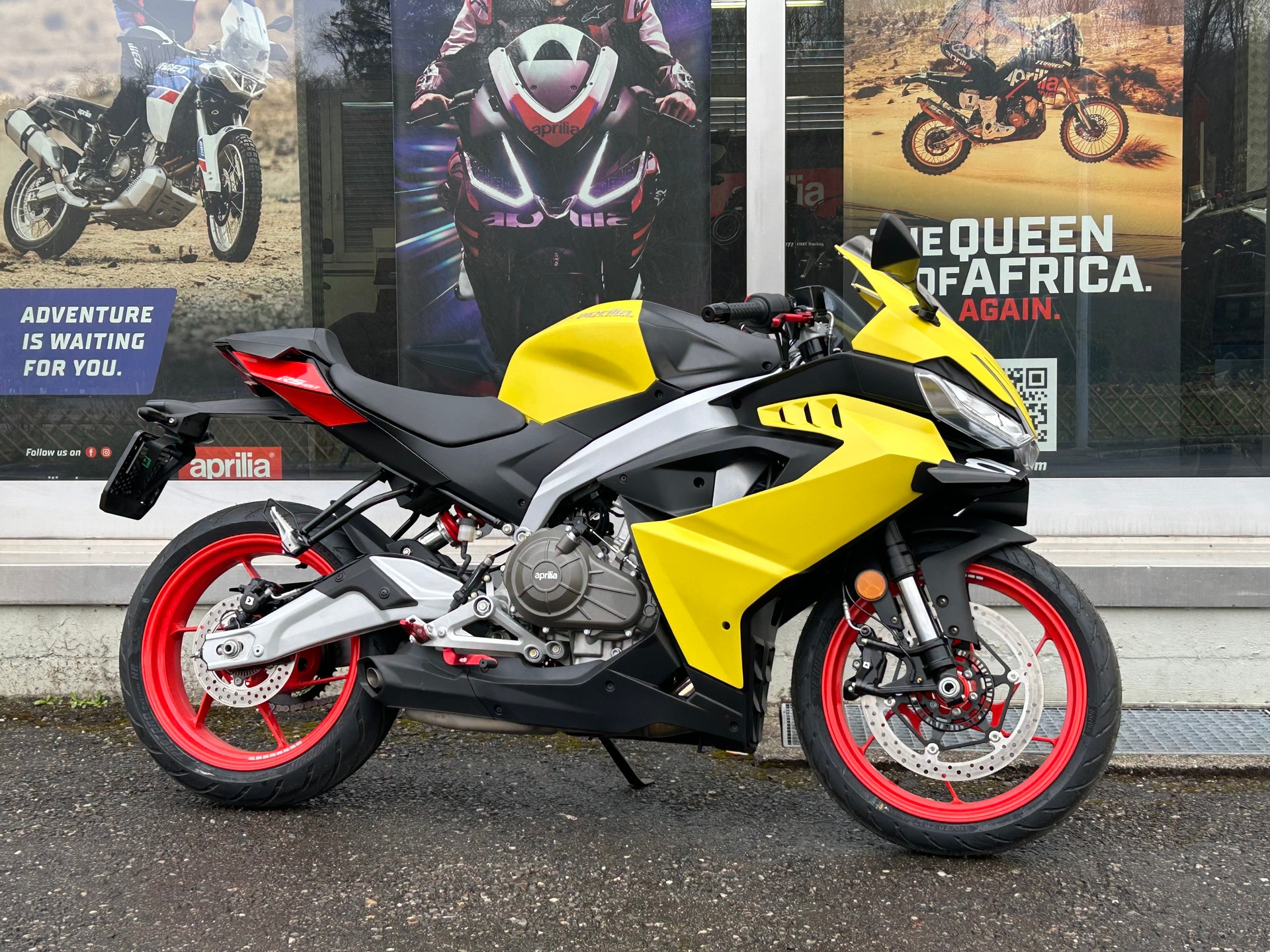 APRILIA RS 457 (35kW) Acid Gold EVO-image-2