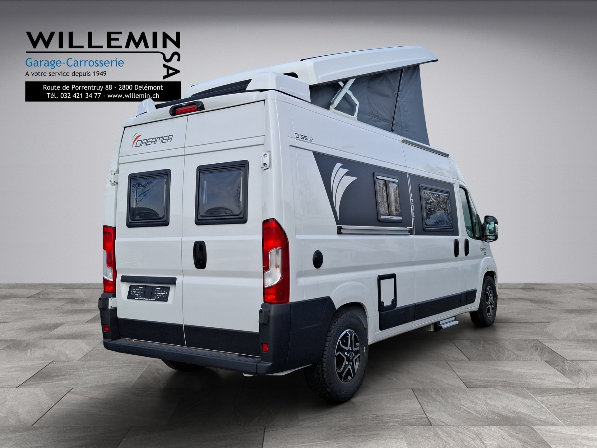 DREAMER D55 UP Fun+ Automatique 4 places (6m toit relevable)-image-1