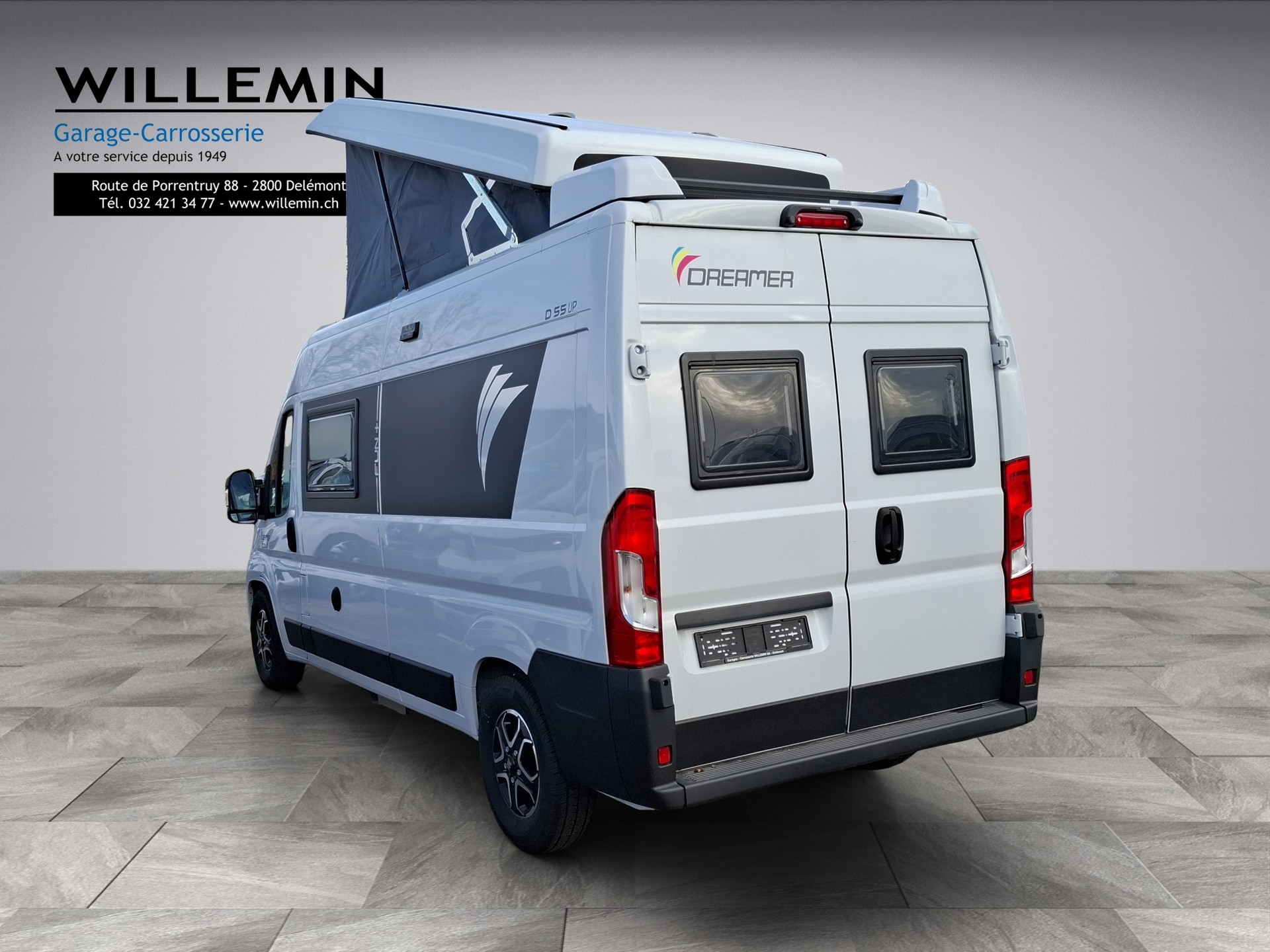 DREAMER D55 UP Fun+ Automatique 4 places (6m toit relevable)-image-2
