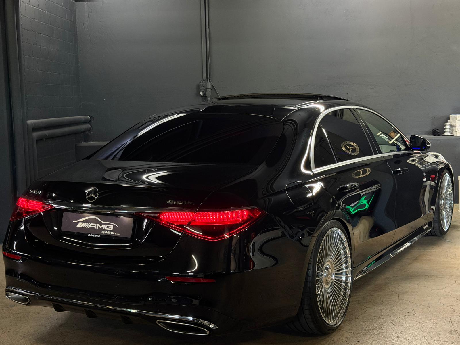 MERCEDES-BENZ S 450 Lang 4Matic AMG Black&Silve Performance 9G-Tronic 5 Jahre Werksgarantie & Gratisservice Vollausstattung-image-5