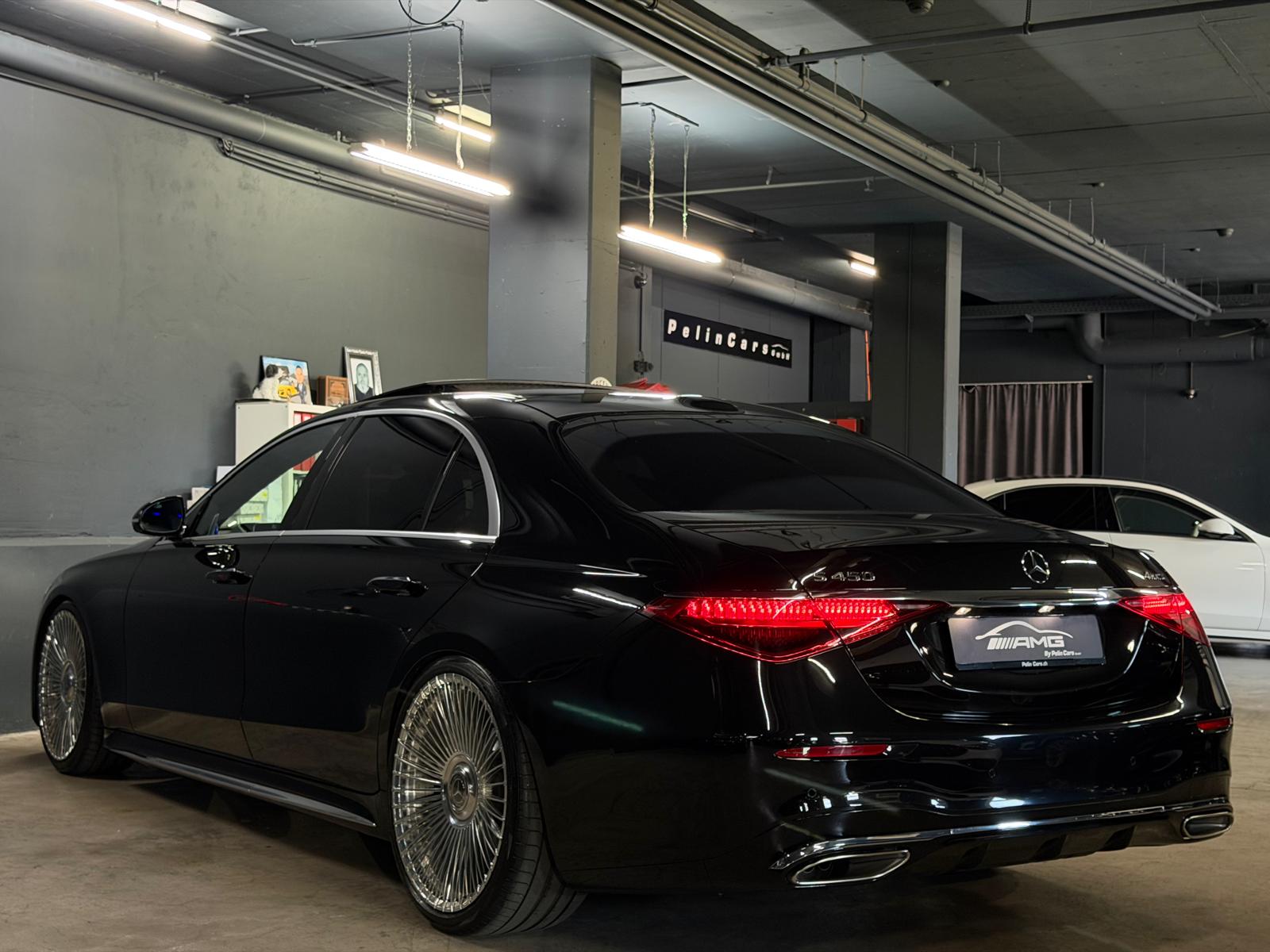 MERCEDES-BENZ S 450 Lang 4Matic AMG Black&Silve Performance 9G-Tronic 5 Jahre Werksgarantie & Gratisservice Vollausstattung-image-7