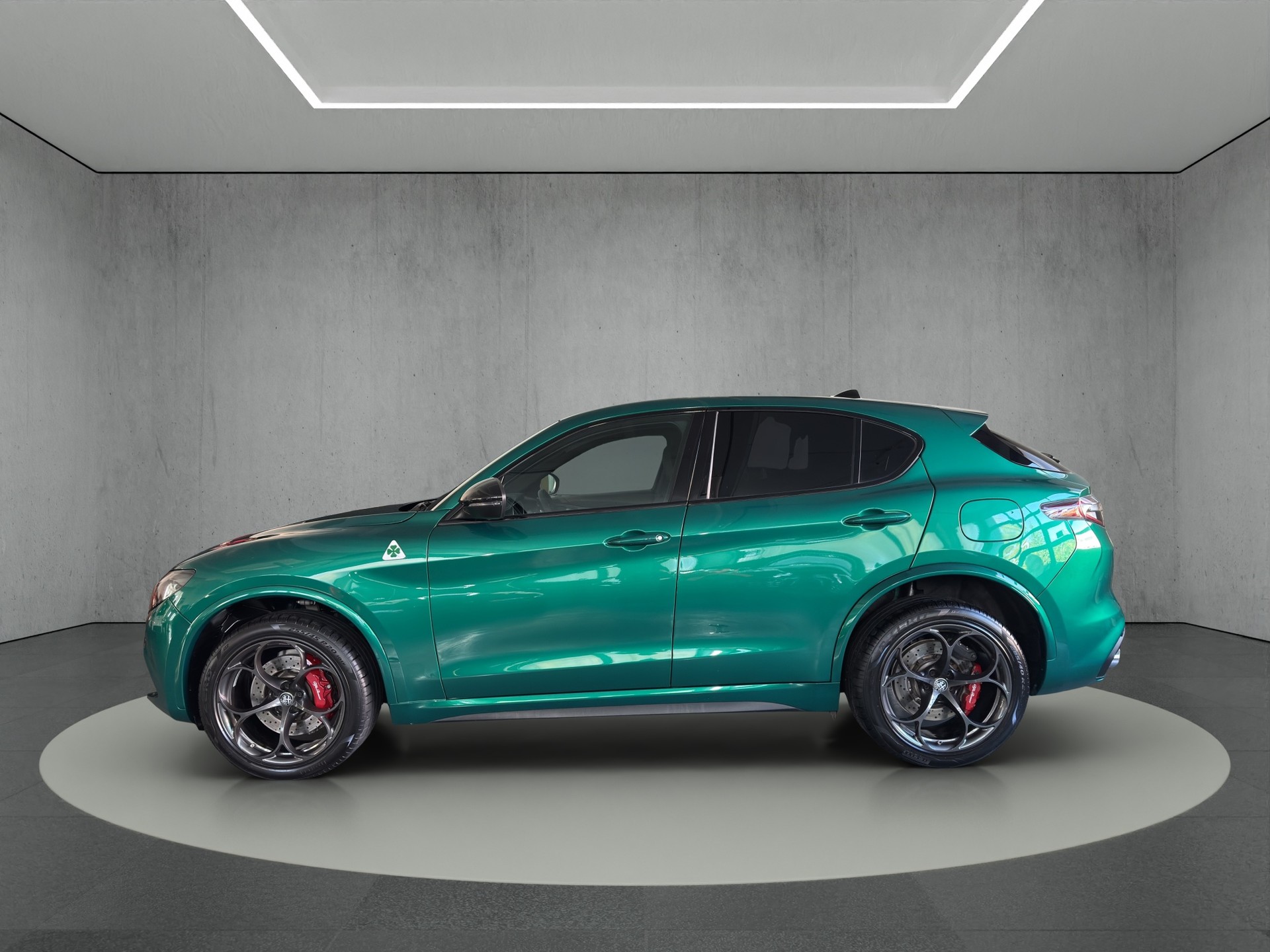 ALFA ROMEO Stelvio 2.9 V6 Quadrifoglio Q4 AT8 "Verde Montreal"-showroom-element-2