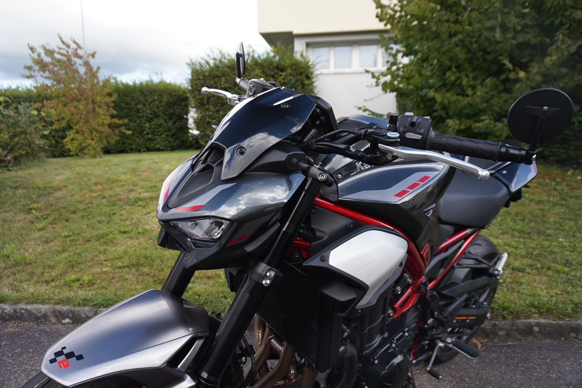 KAWASAKI Z 900 ABS (A2) (35kW) Leovinci LV Corsa S Full Black Edition Auspuff-image-4