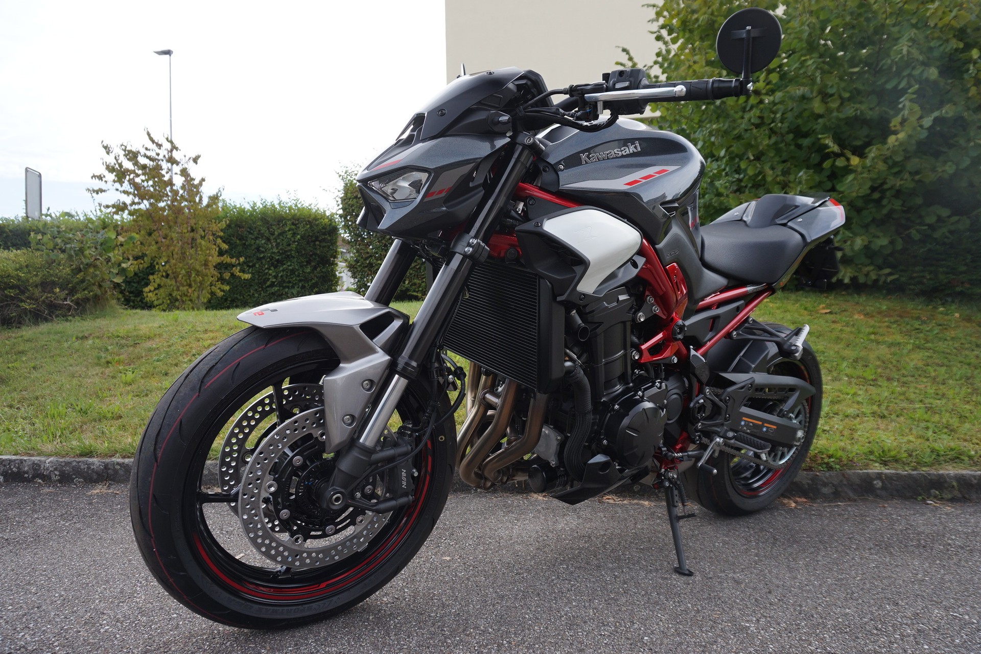 KAWASAKI Z 900 ABS (A2) (35kW) Leovinci LV Corsa S Full Black Edition Auspuff-image-6
