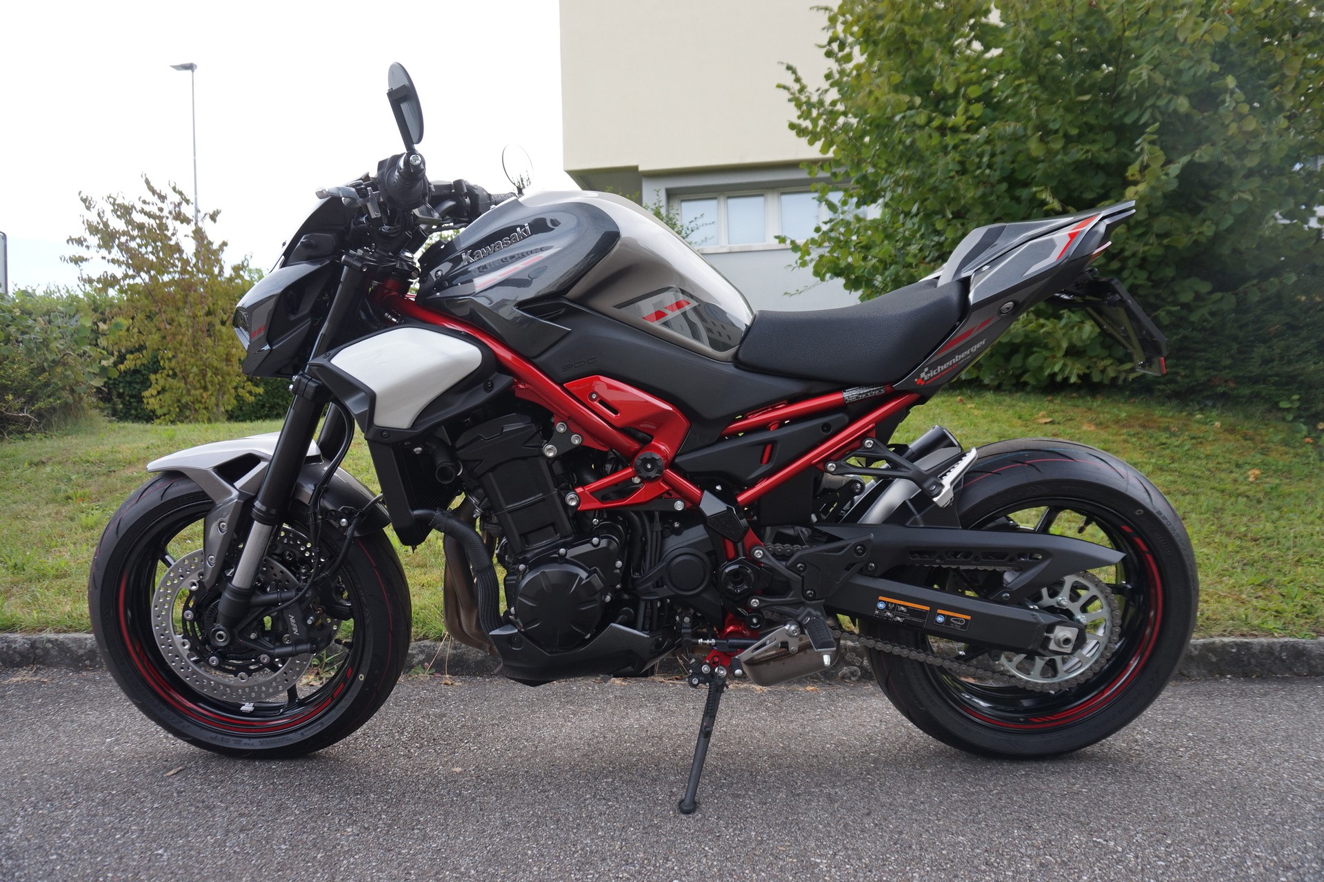 KAWASAKI Z 900 ABS (A2) (35kW) Leovinci LV Corsa S Full Black Edition Auspuff-image-7