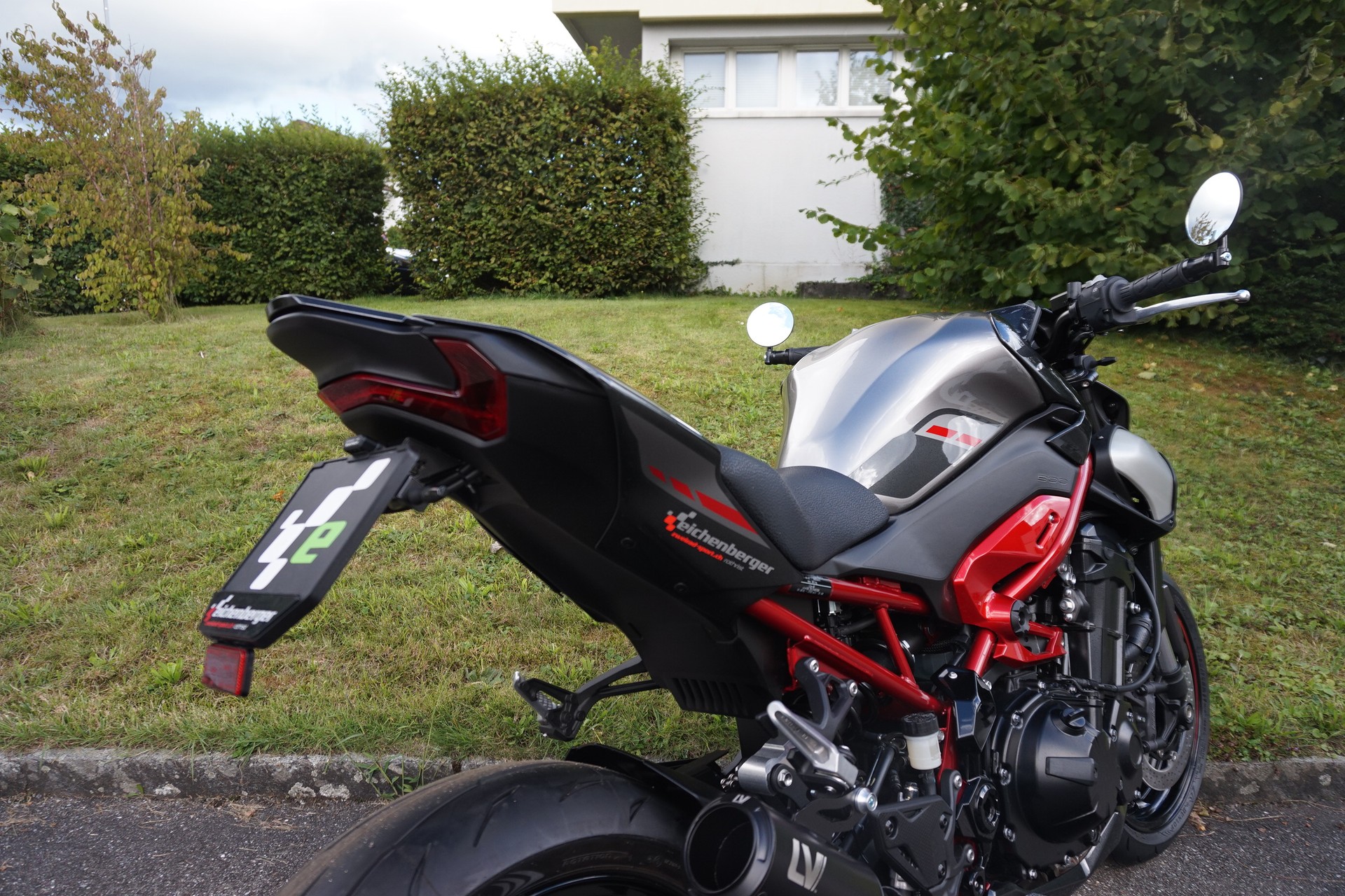 KAWASAKI Z 900 ABS (A2) (35kW) Leovinci LV Corsa S Full Black Edition Auspuff-image-5