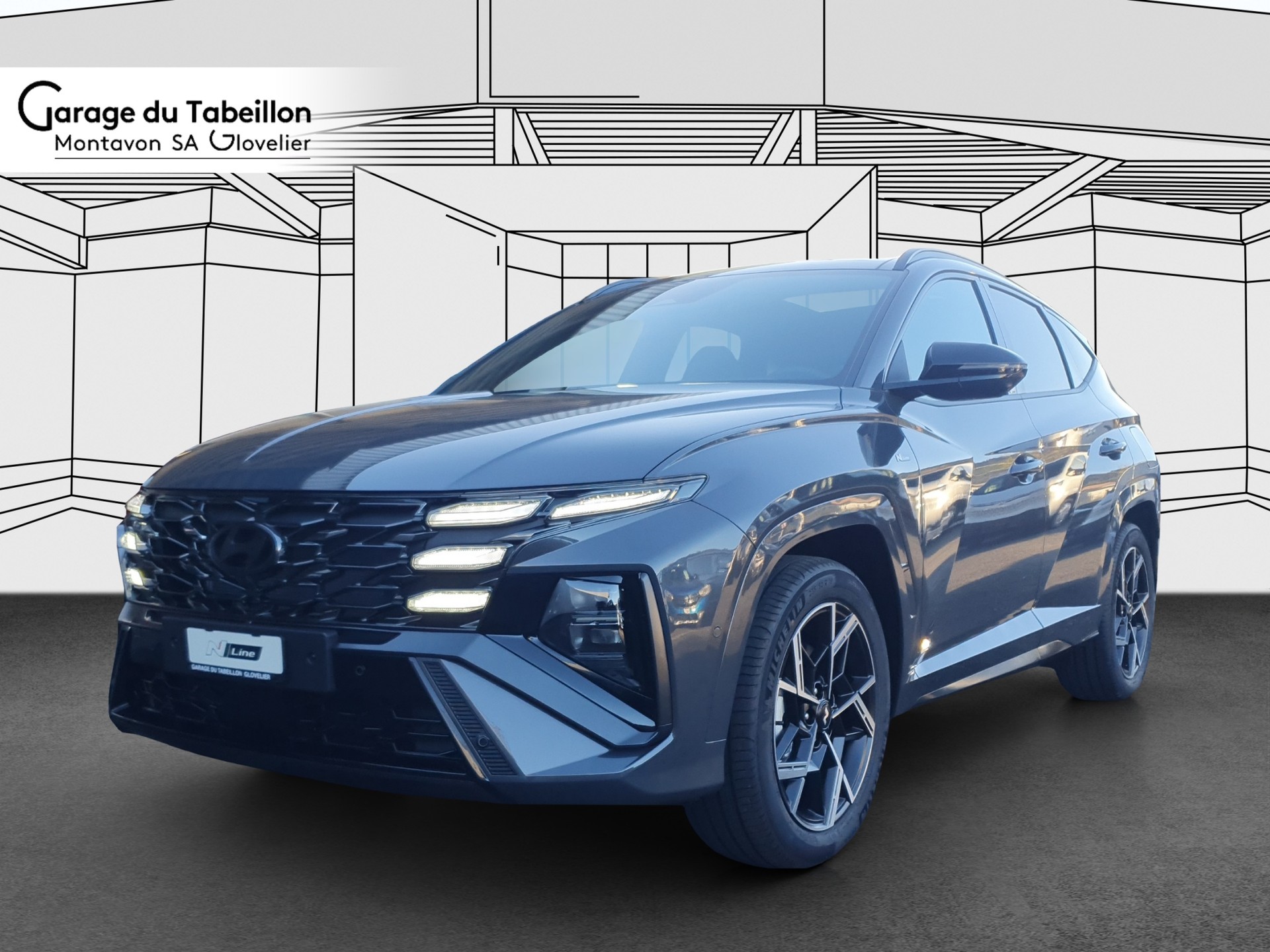 HYUNDAI Tucson 1.6 HEV N-Line Sunroof 4WD