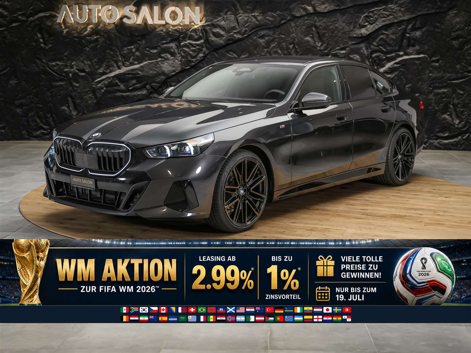 BMW 520i M Sport Steptronic *Werksgarantie*21" Felgen*Head Up*Sitzbelüftung*