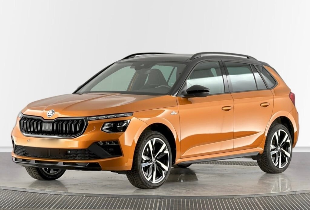 SKODA Kamiq 1.0 TSI Monte Carlo DSG Orange & Black Edition ° 5 Jahre Skoda Werks-Garantie bis und mit 11.2030