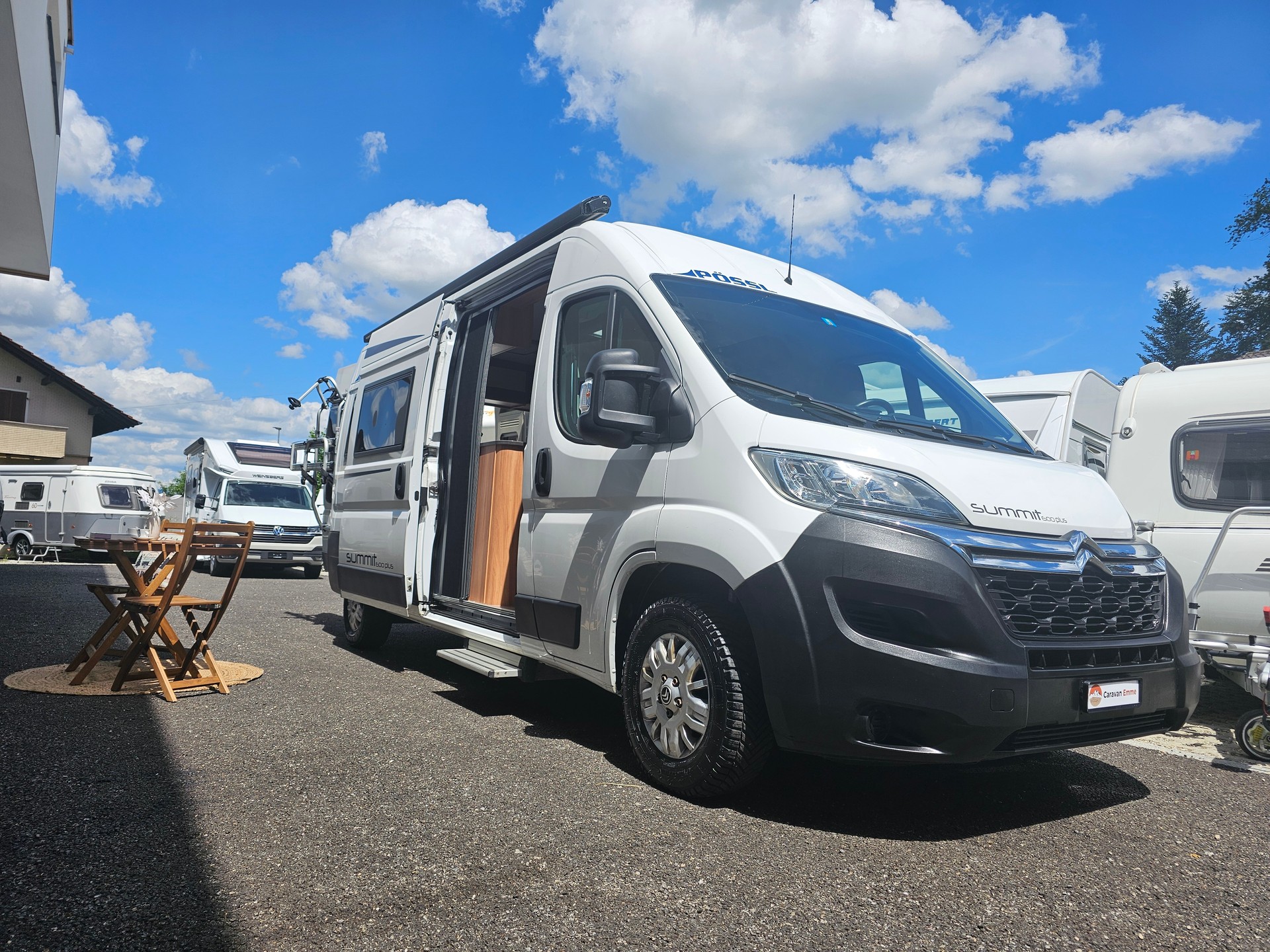 PÖSSL Summit Plus 600 mit Doppelbett!