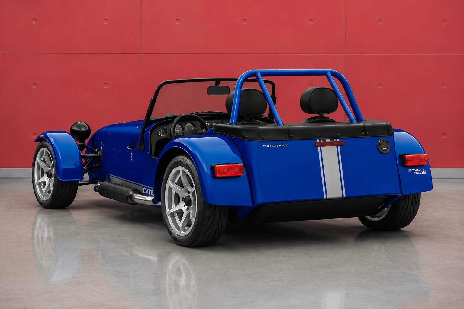 CATERHAM Seven 340S SV (MY26, Swiss new car, Viper Blue exclusive paint, 24-month factory warranty, delivery January 27)-showroom-element-1