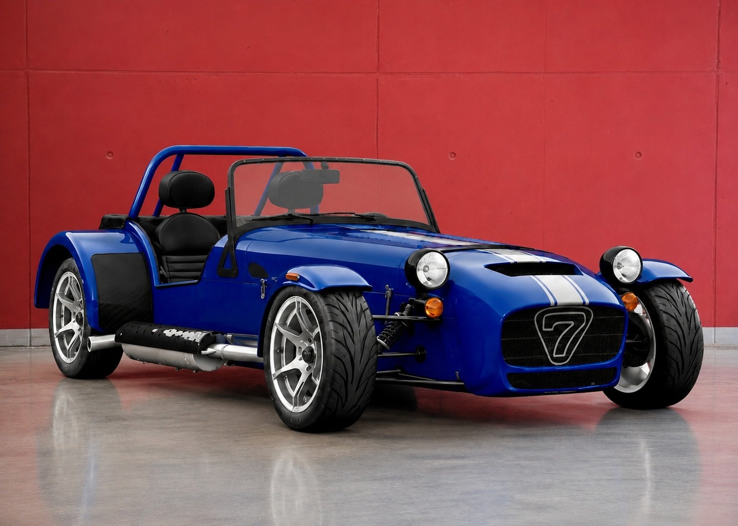 CATERHAM Seven 340S SV (MY26, Swiss new car, Viper Blue exclusive paint, 24-month factory warranty, delivery January 27)