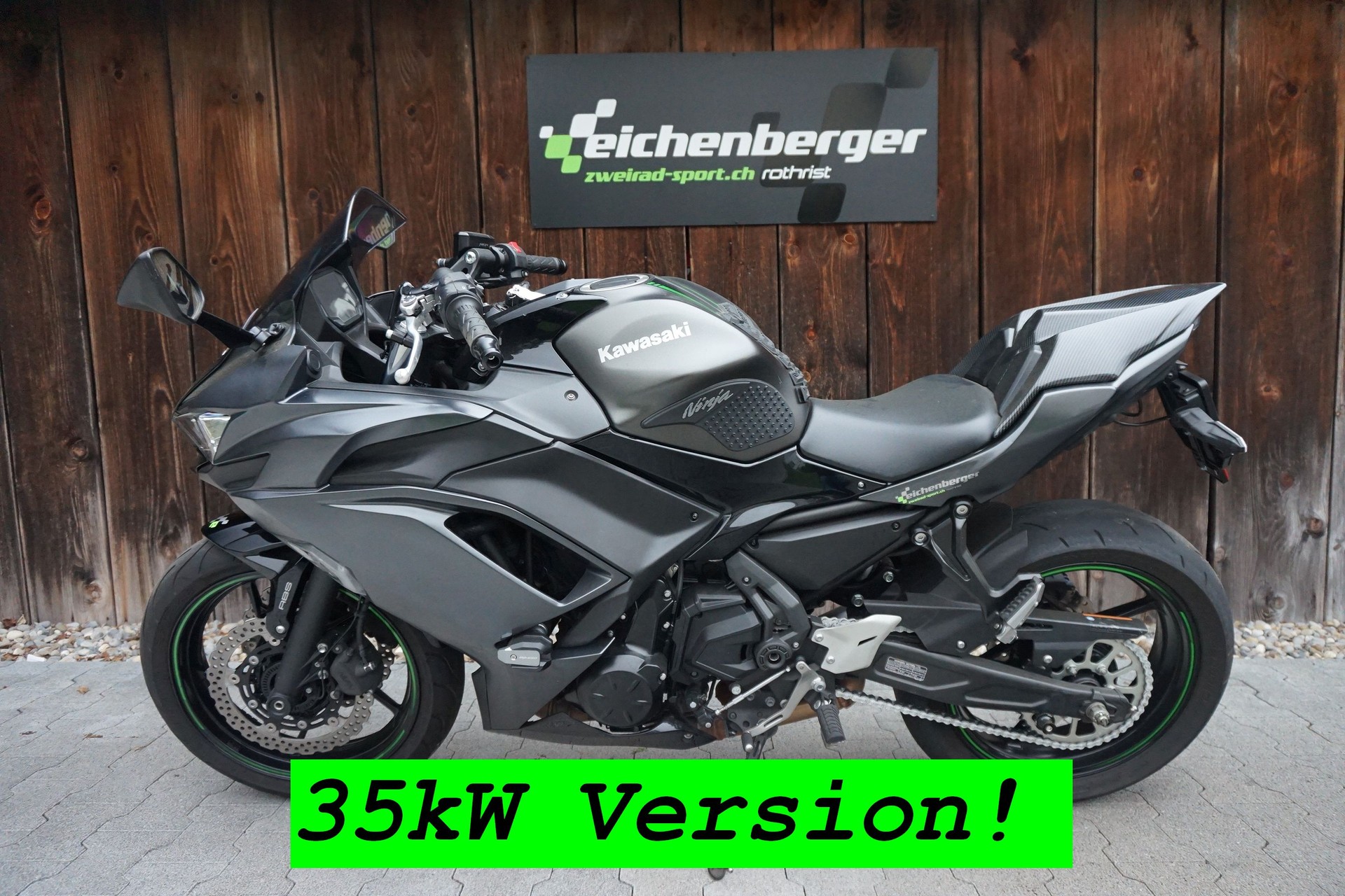 KAWASAKI Ninja 650 ABS mit Leovinci LV ONE EVO Karbon Auspuff-image-0