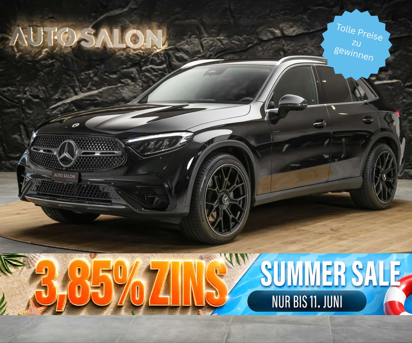 MERCEDES-BENZ GLC 300 d 4Matic AMG Line 9G-Tronic *21" Felgen*El. Sitze mit Memory*Abstandsregler*