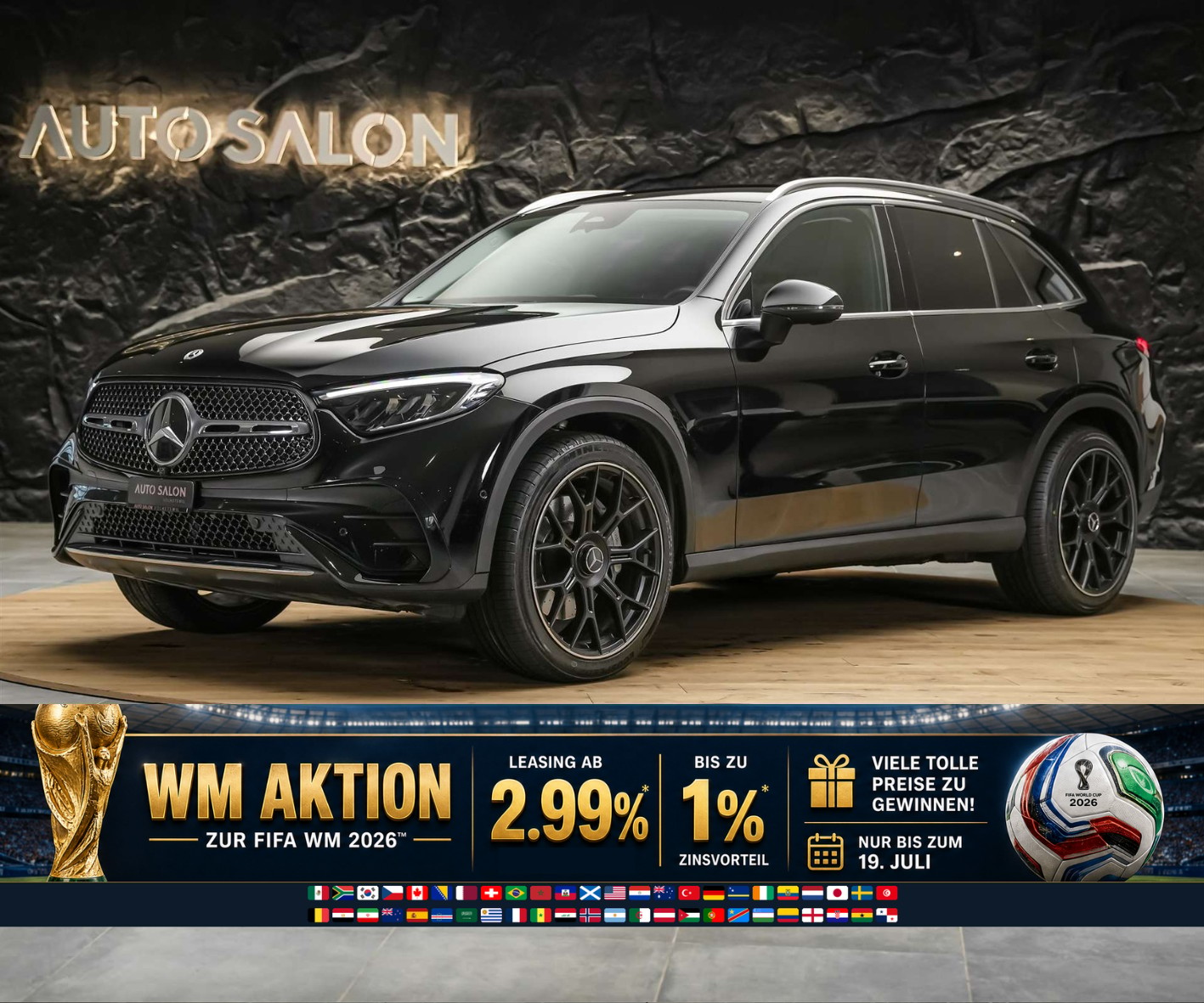 MERCEDES-BENZ GLC 300 d 4Matic AMG Line 9G-Tronic *21" Felgen*El. Sitze mit Memory*Abstandsregler*-image-0