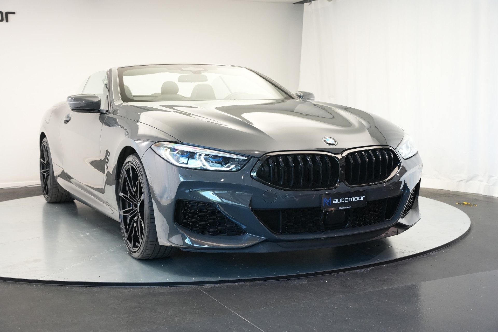 BMW M850i xDrive Steptronic Cabriolet *CH-Fahrzeug* *Dravitgrau* *B&W*-image-45