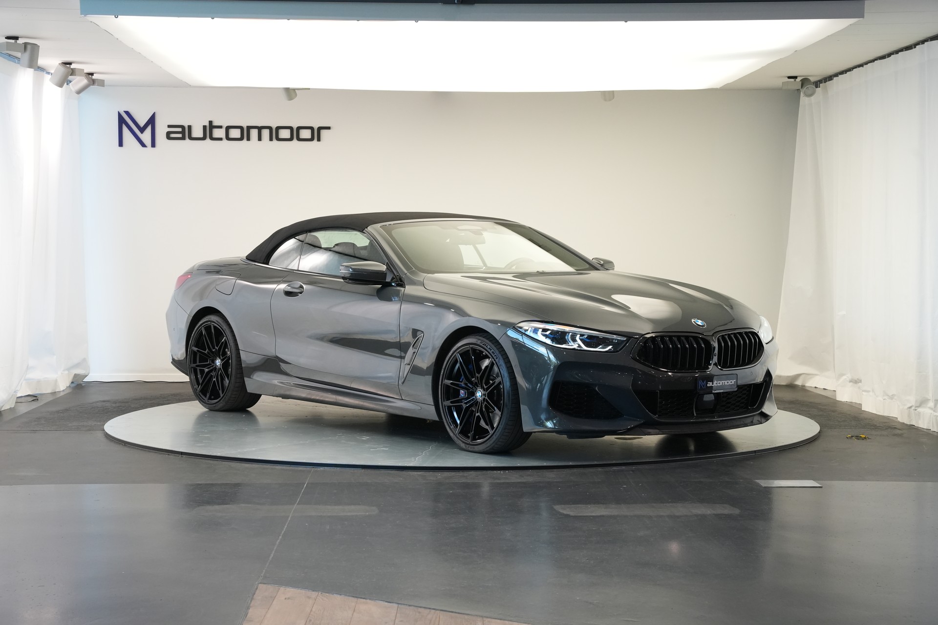 BMW M850i xDrive Steptronic Cabriolet *CH-Fahrzeug* *Dravitgrau* *B&W*-image-9